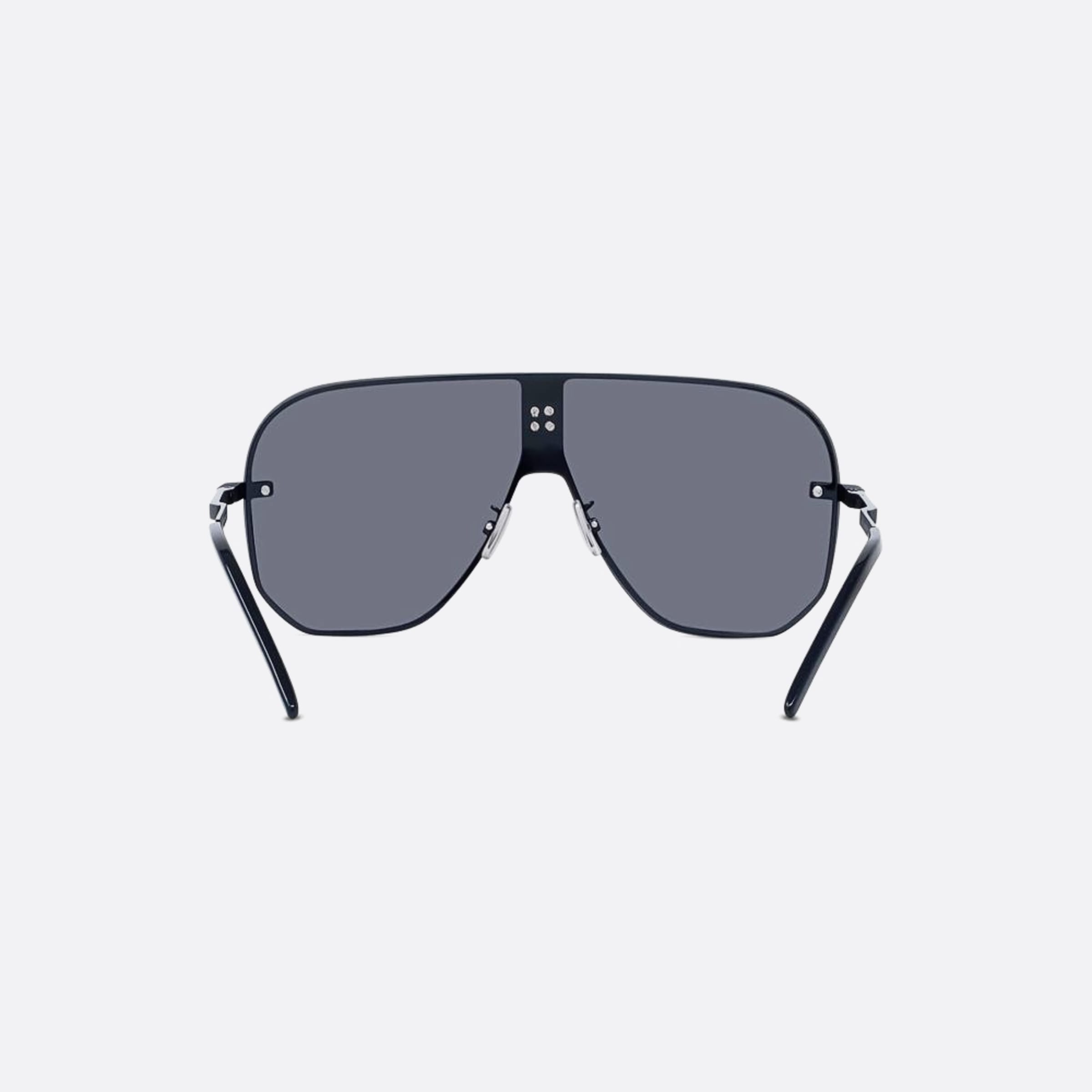 Givenchy 4gem 01a Black Rectangle Women Sunglasses - Additional Angle