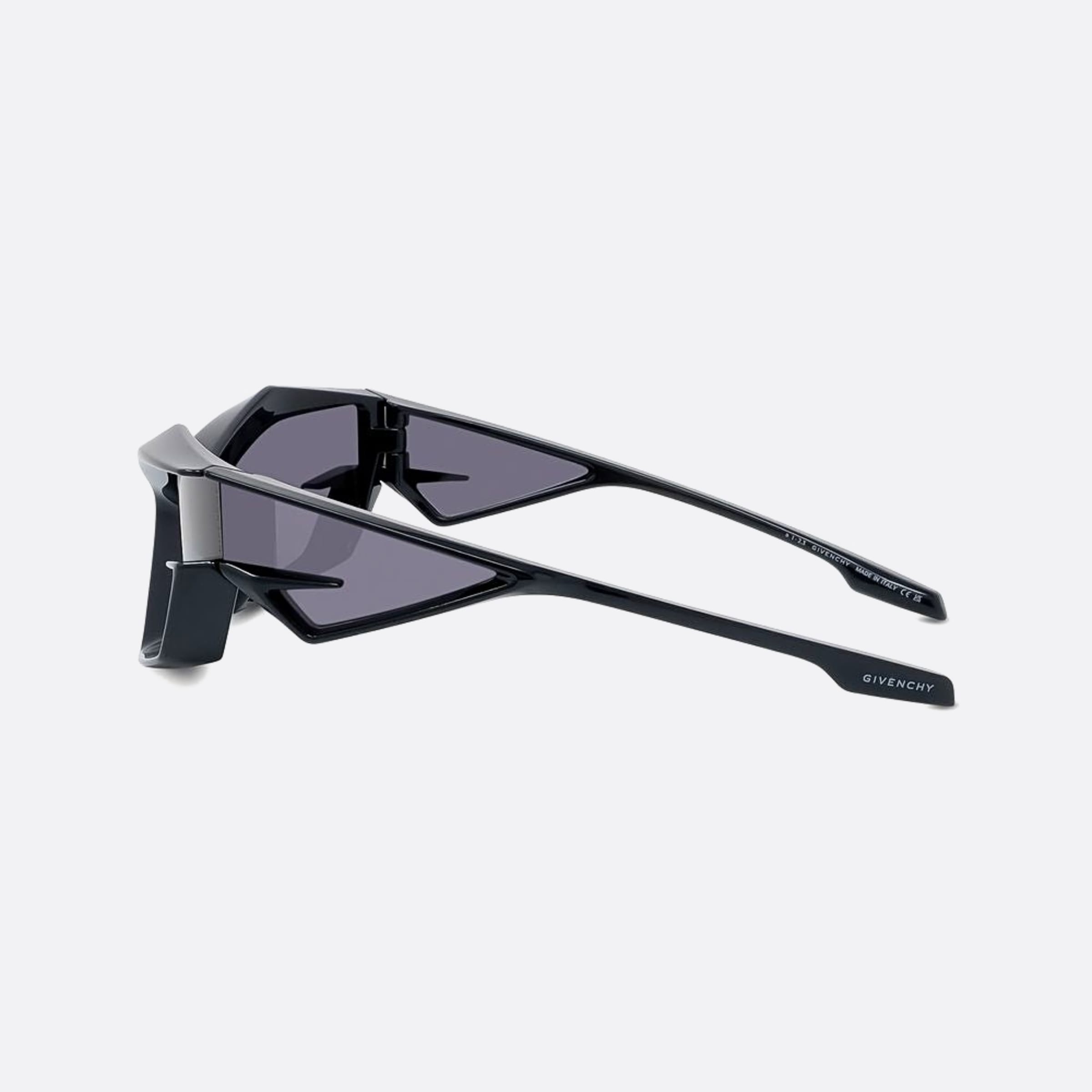 Givenchy 69mm Giv Cut 01a Black Geometric Men Sunglasses - Detail View