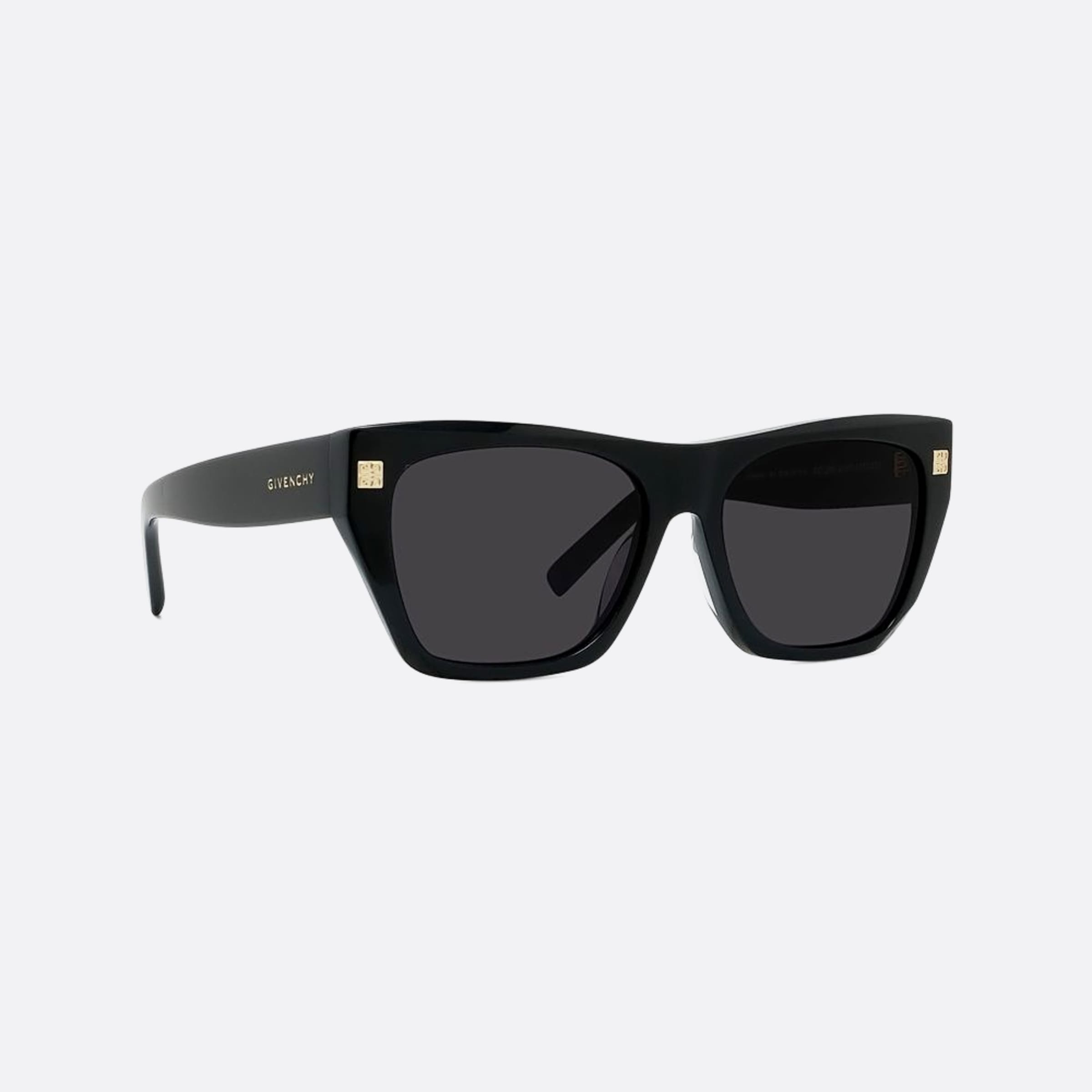 Givenchy 55mm Day 01a Black Squared Women Sunglasses - Additional Angle