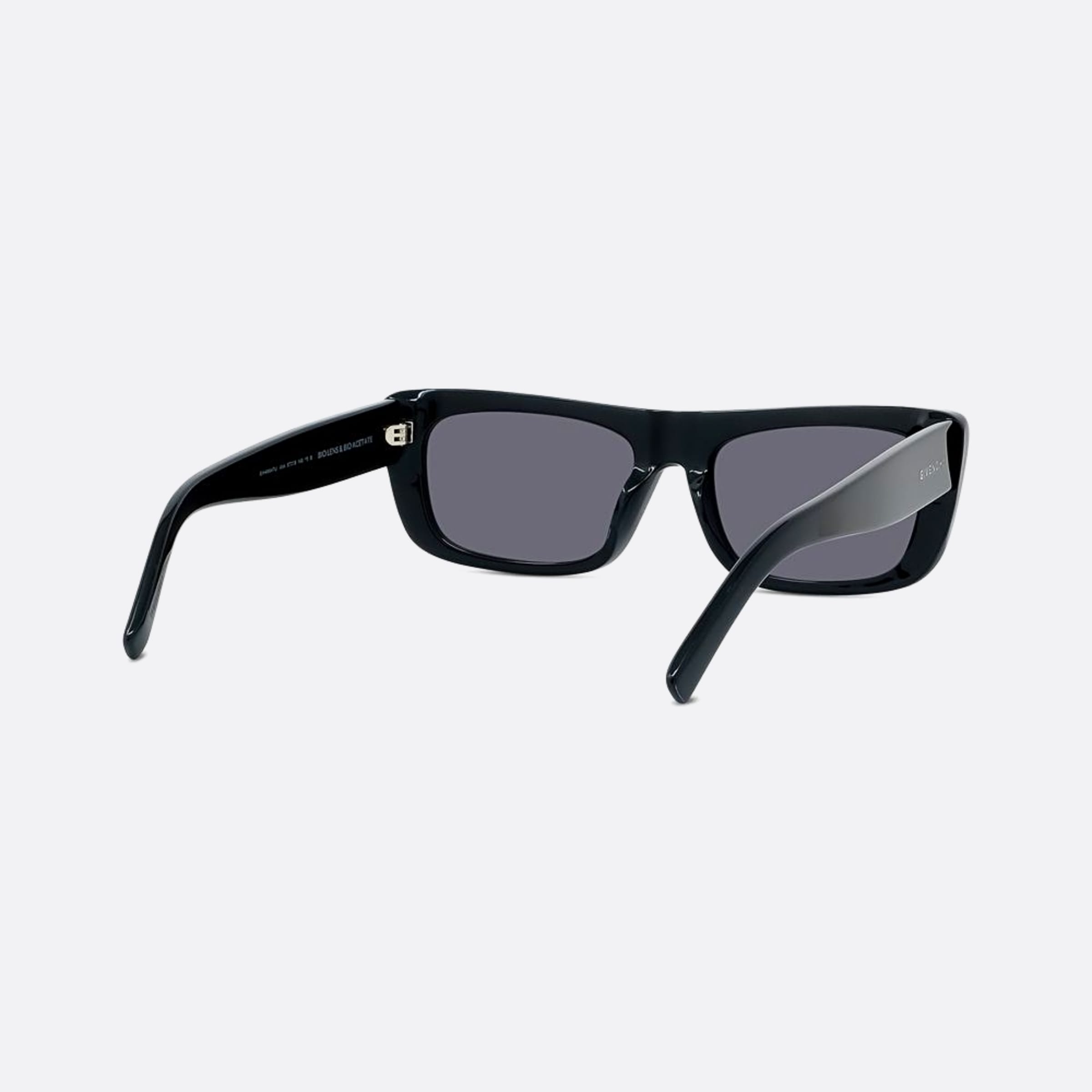 Givenchy 57mm Day 01a Black Squared Women Sunglasses - Additional Angle