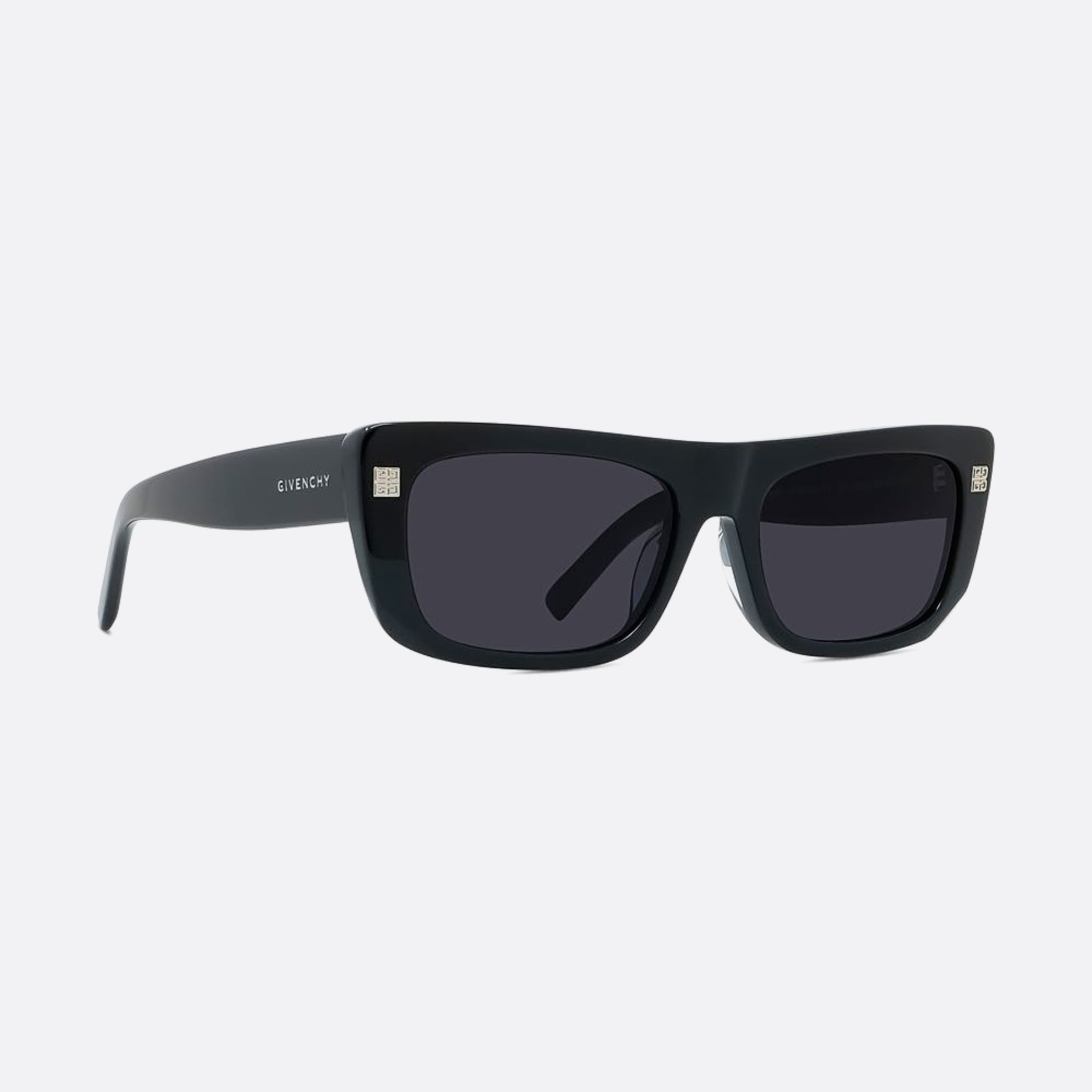 Givenchy 57mm Day 01a Black Squared Women Sunglasses - Additional Angle