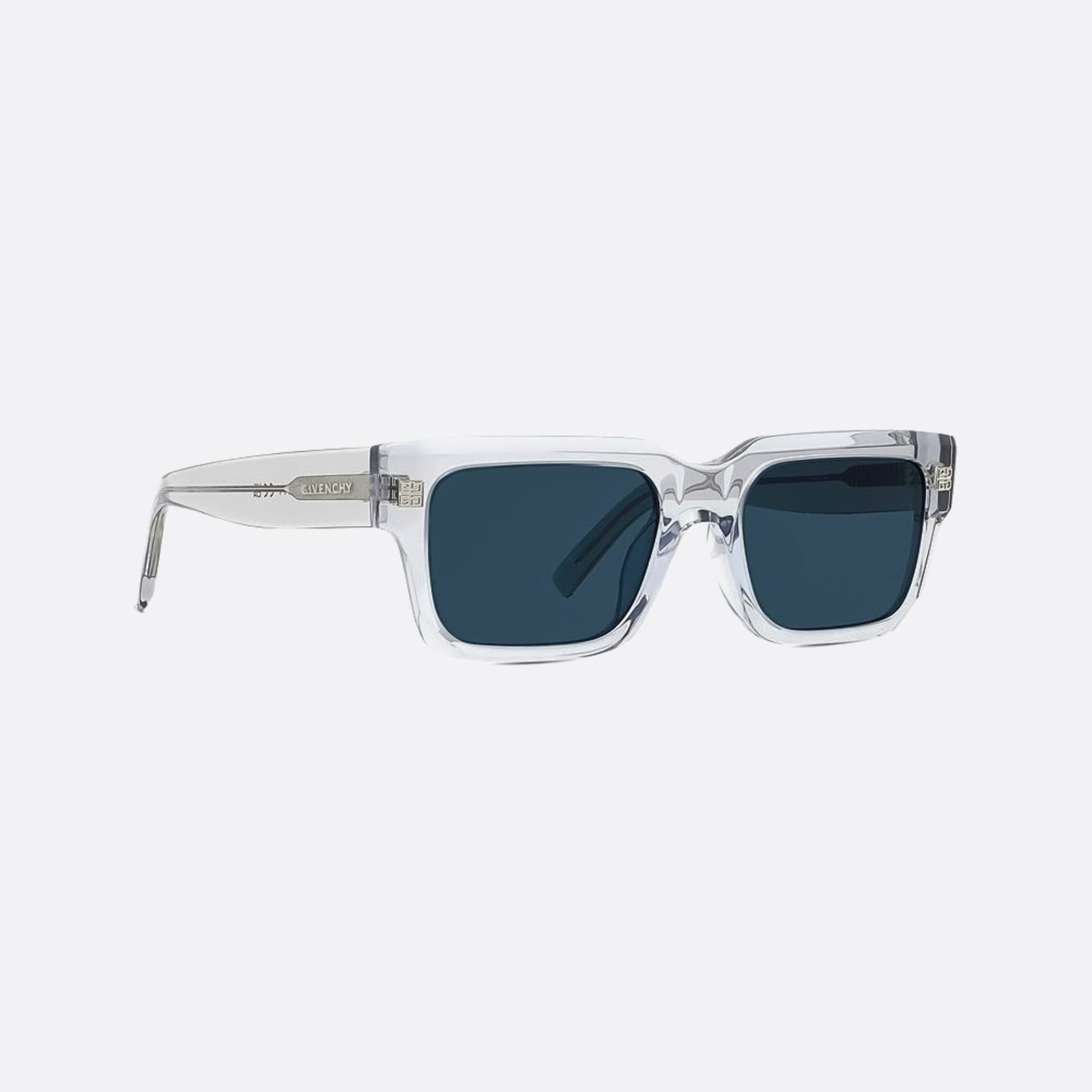 Givenchy 53mm Day 20n Grey Geometric Men Sunglasses - Additional Angle