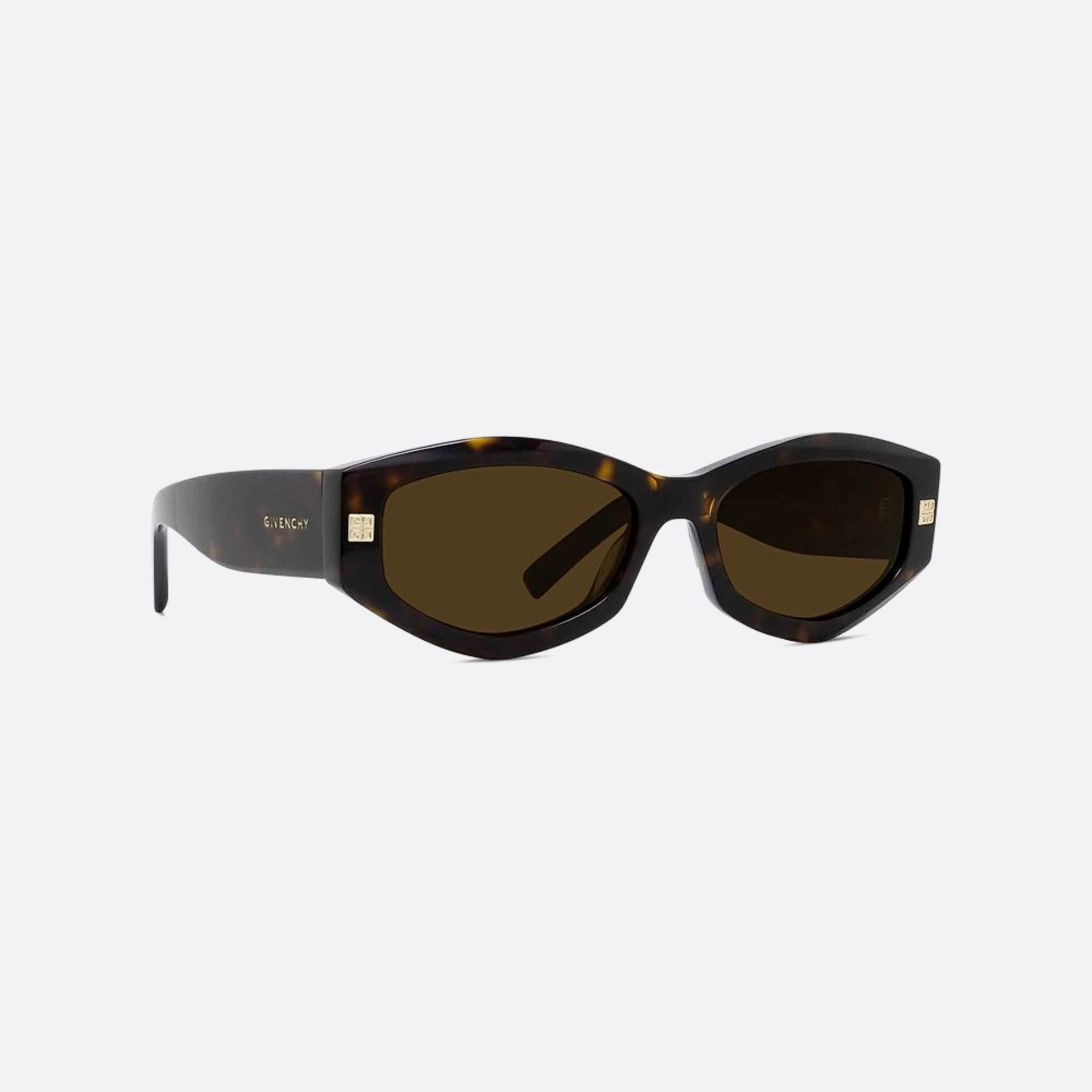 Givenchy 54mm Day 52j Havana Geometric Women Sunglasses - Additional Angle