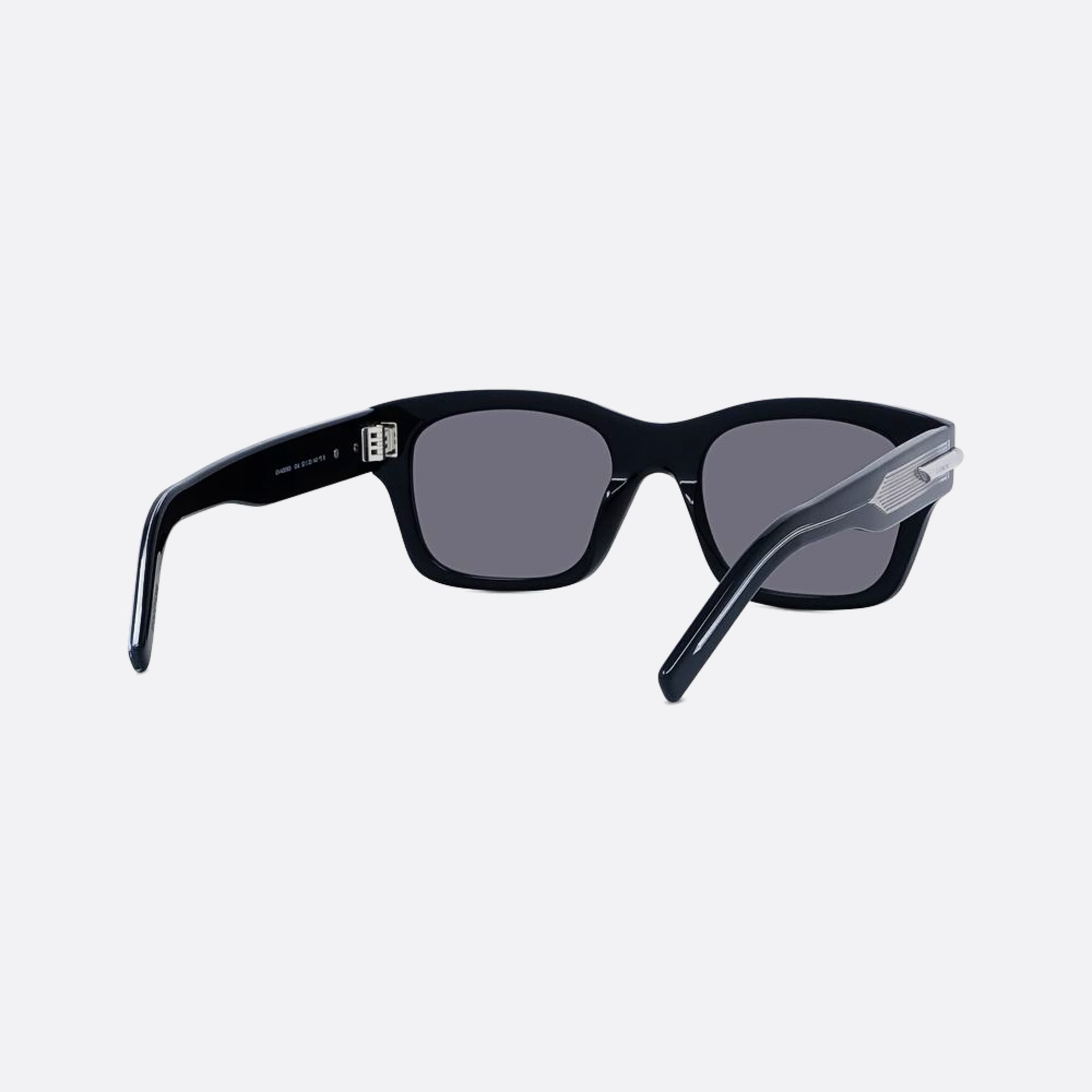 Givenchy 52mm One 01a Black Rectangle Men Sunglasses - Additional Angle
