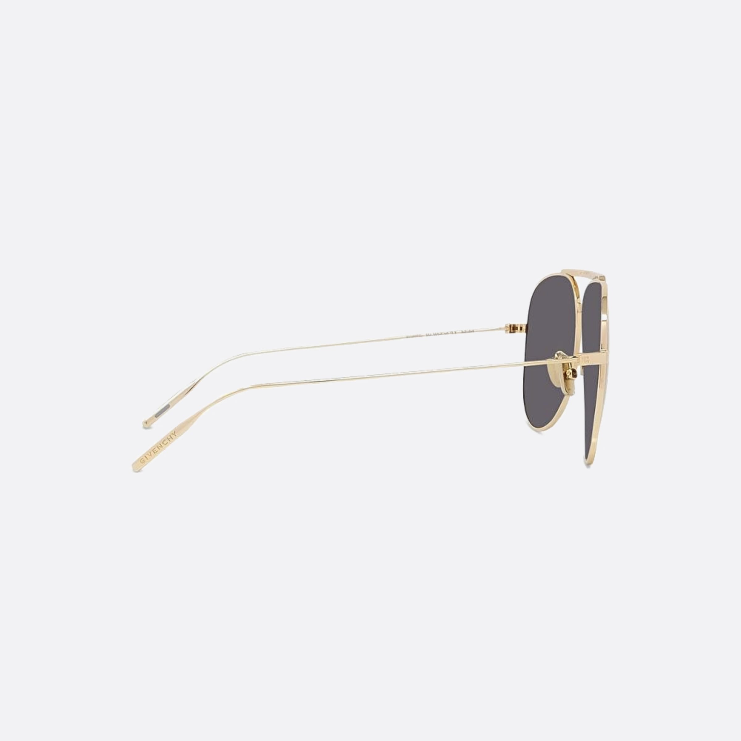 Givenchy 59mm Speed 30a Gold Pilot Men Sunglasses - Additional Angle