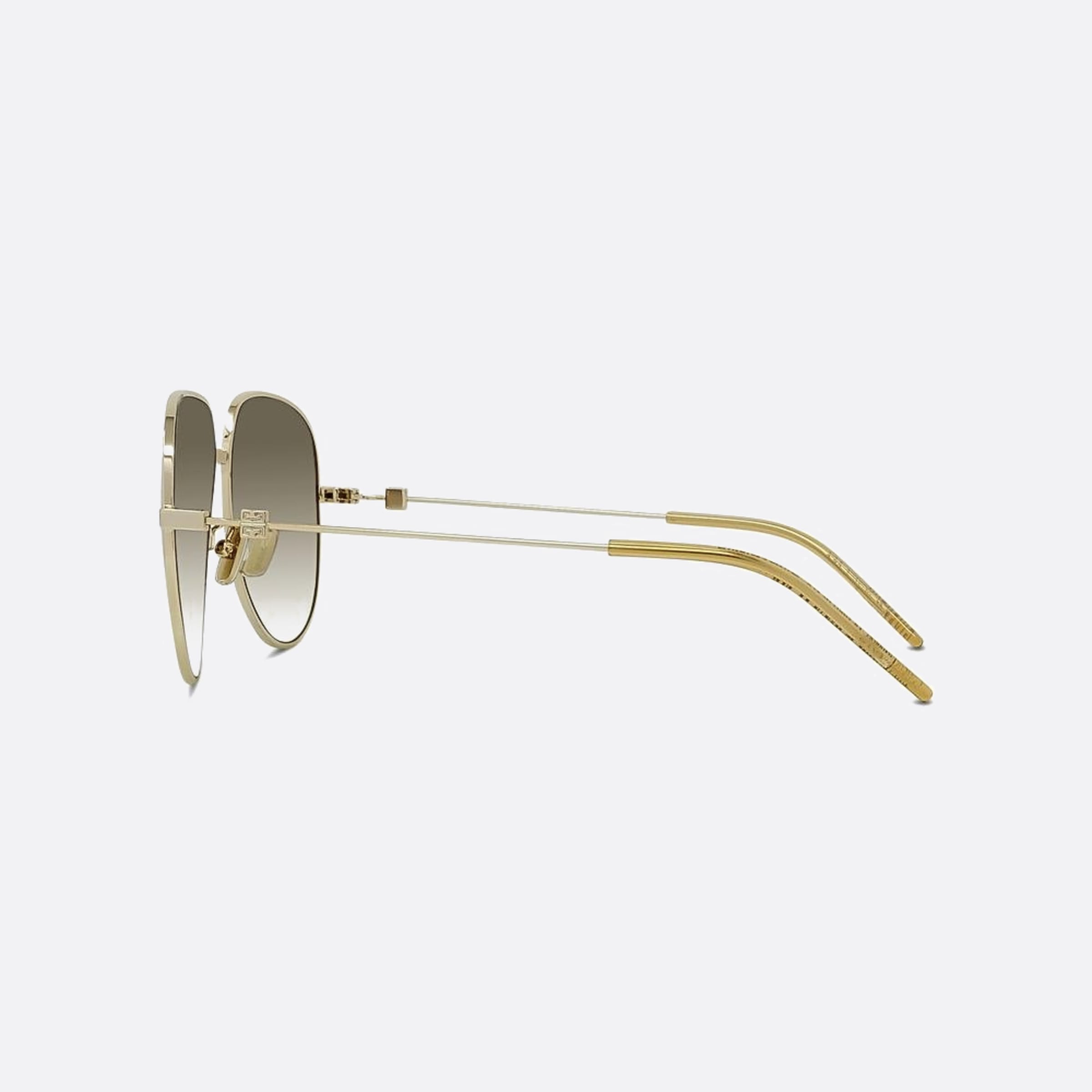 Givenchy 60mm Speed 32f Yellow Pilot Women Sunglasses - Detail View