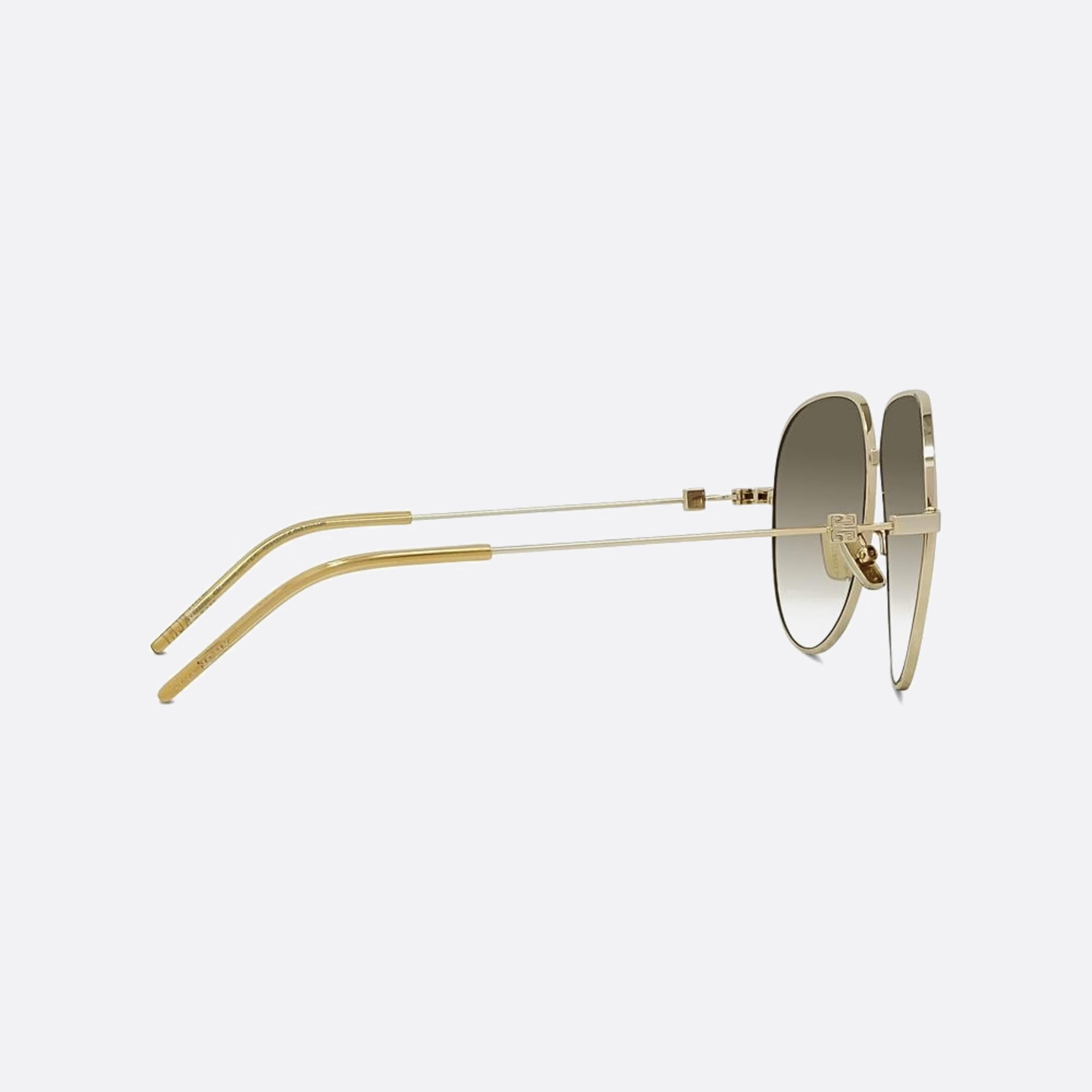 Givenchy 60mm Speed 32f Yellow Pilot Women Sunglasses - Additional Angle