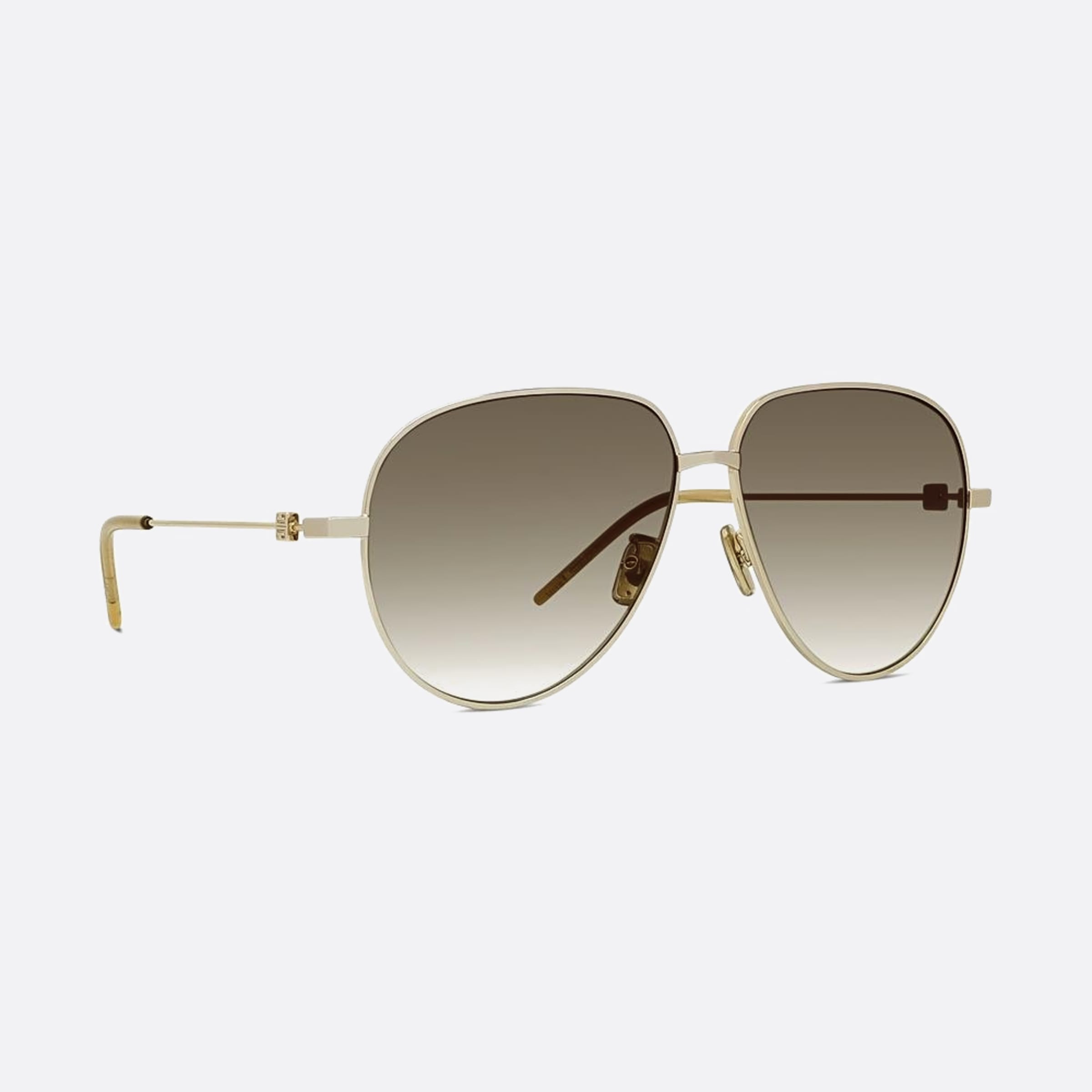 Givenchy 60mm Speed 32f Yellow Pilot Women Sunglasses - Additional Angle