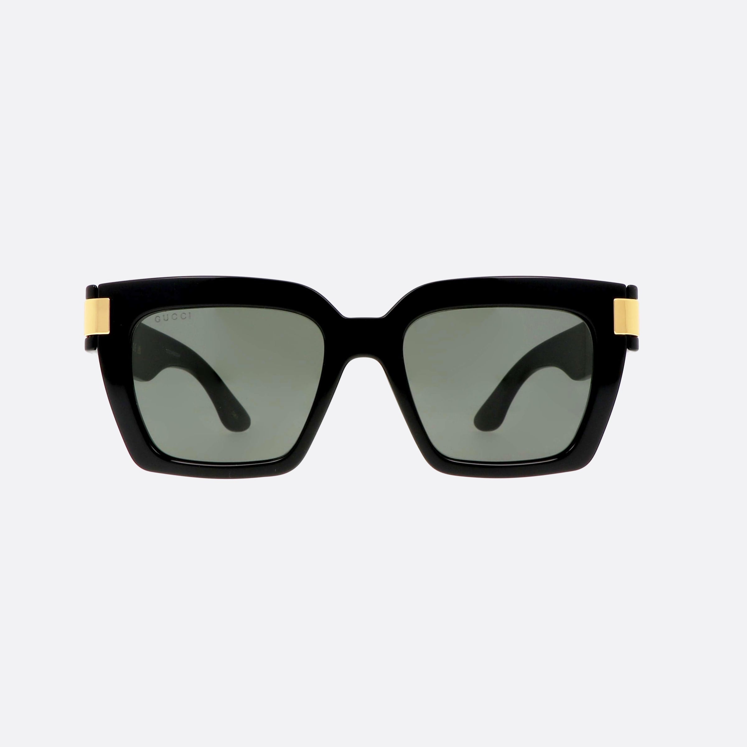 Gucci 54mm Logo Black Butterfly Woman Sunglasses - Side View
