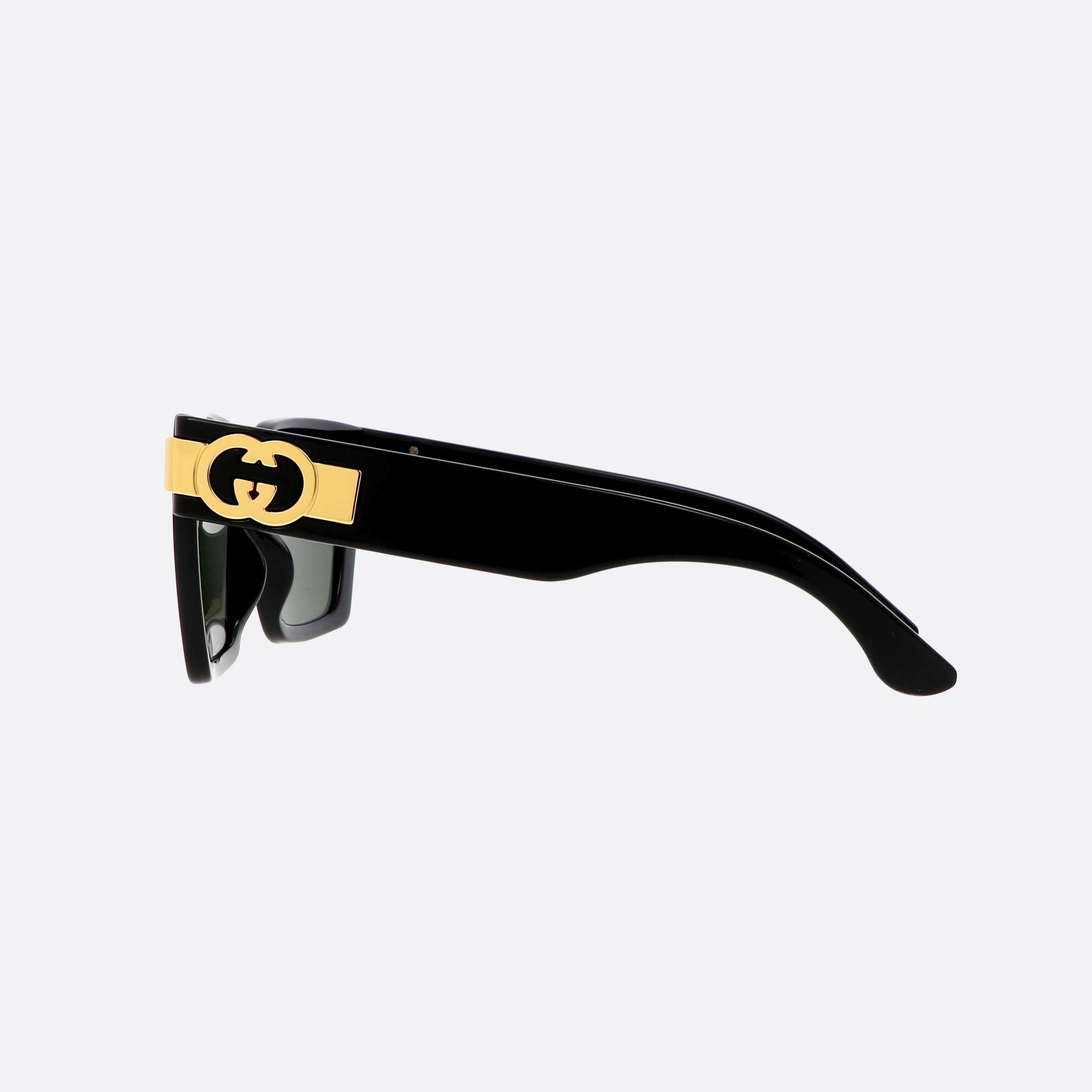 Gucci 54mm Logo Black Butterfly Woman Sunglasses - Detail View