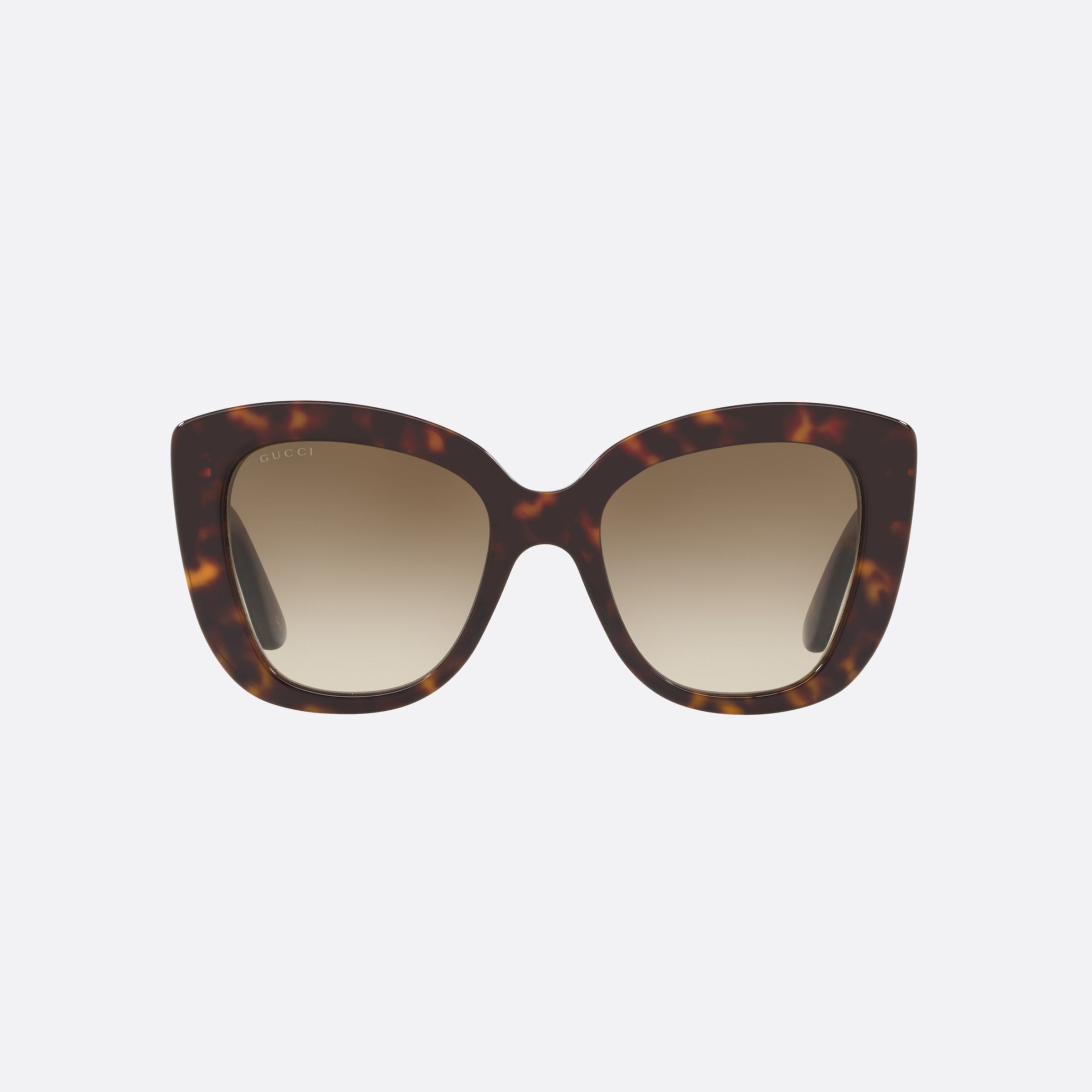 Gucci 52mm Tortoiseshell Cat Eye Woman Sunglasses - Lifestyle Shot