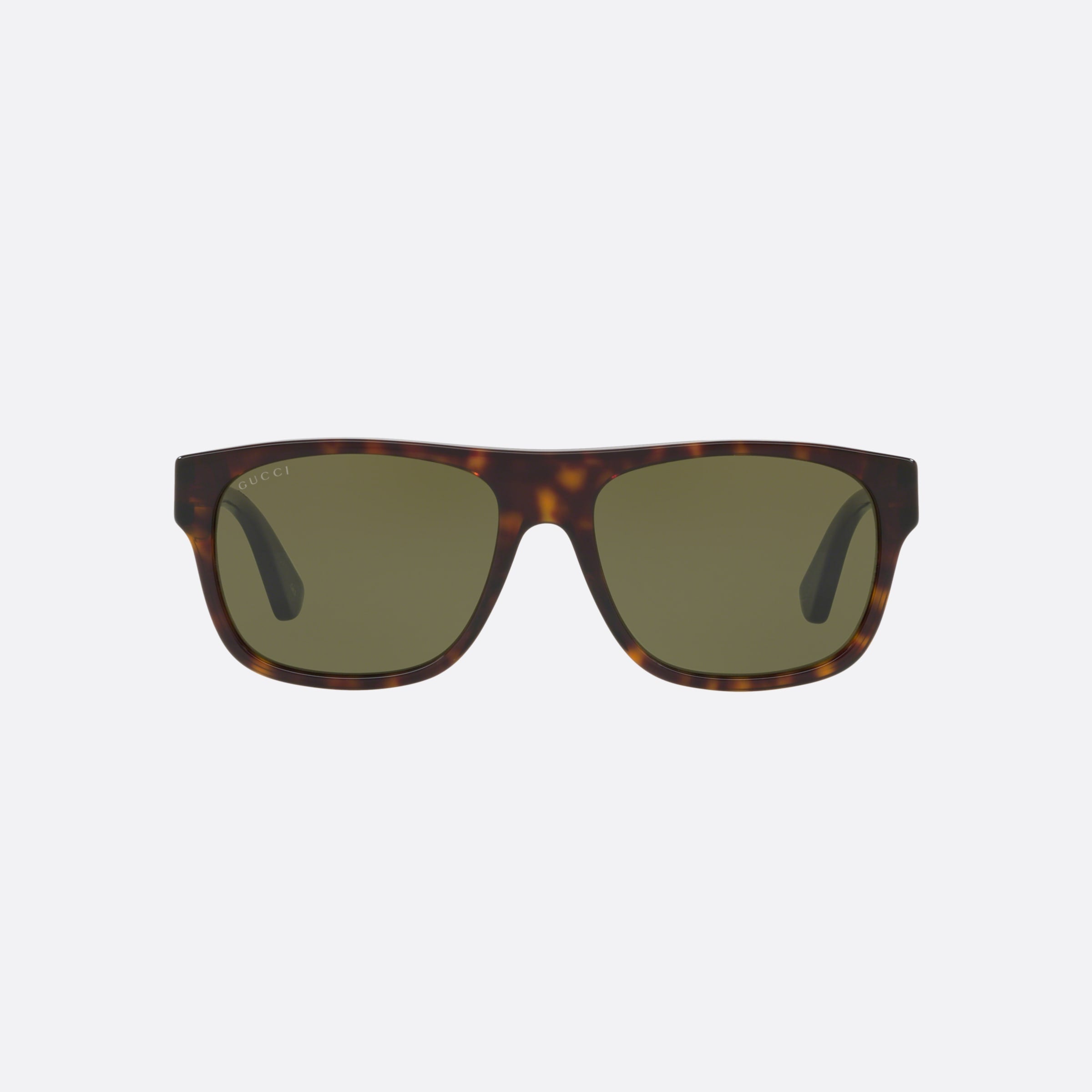 Gucci 56mm Black Rectangular Man Sunglasses - Lifestyle Shot