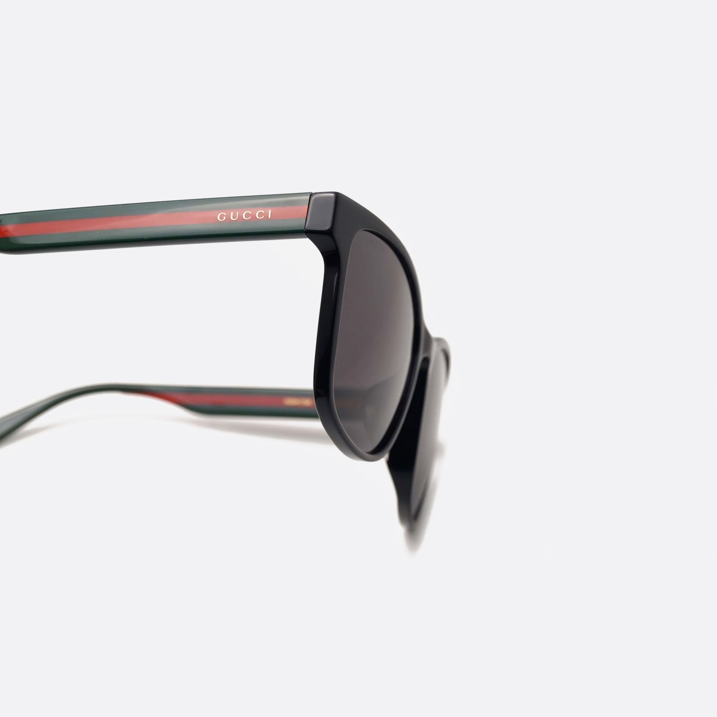 Gucci 56mm Gg0417sk Black Rectangle Unisex Sunglasses - Lifestyle Shot
