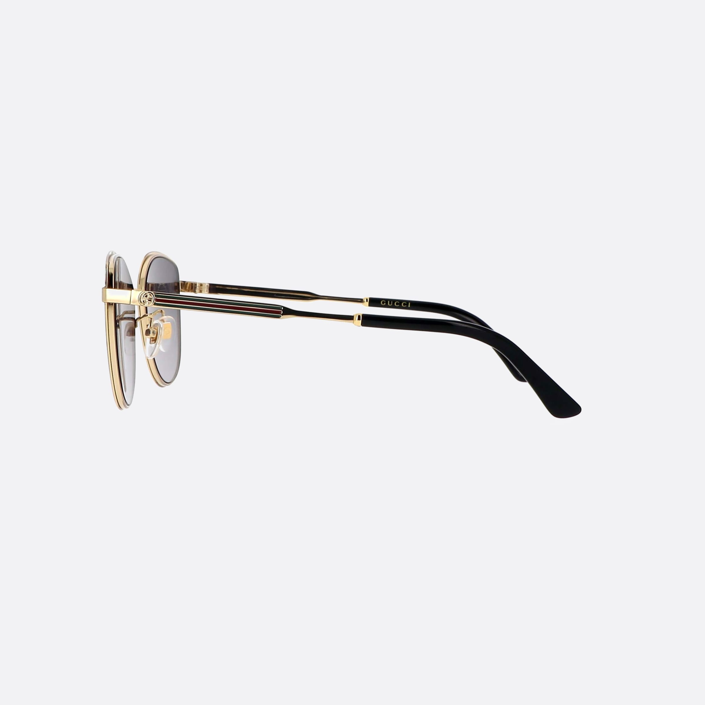 Gucci 57mm Gg0589sk Black Butterfly Unisex Sunglasses - Detail View