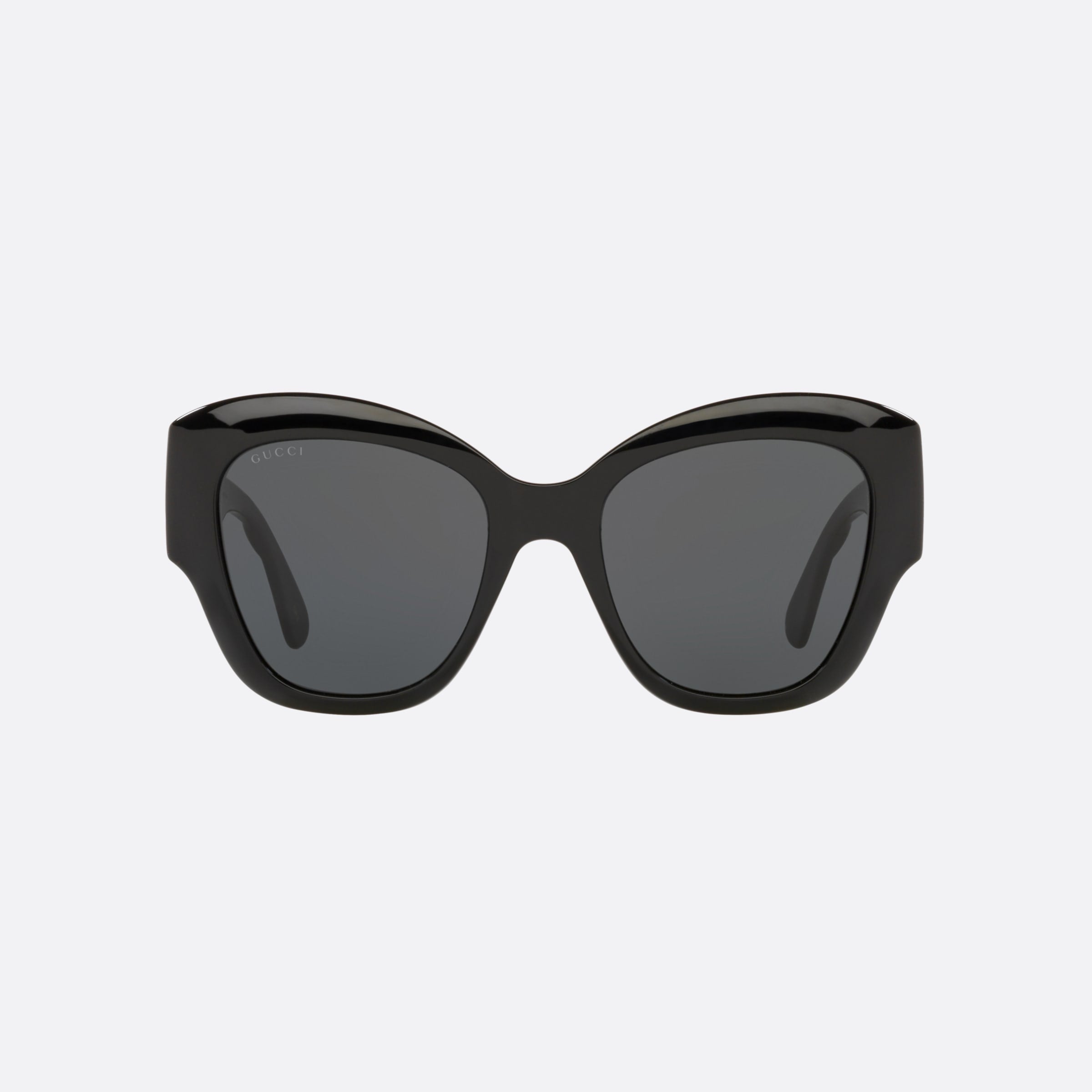 Gucci 53mm Black Cat Eye Woman Sunglasses - Lifestyle Shot