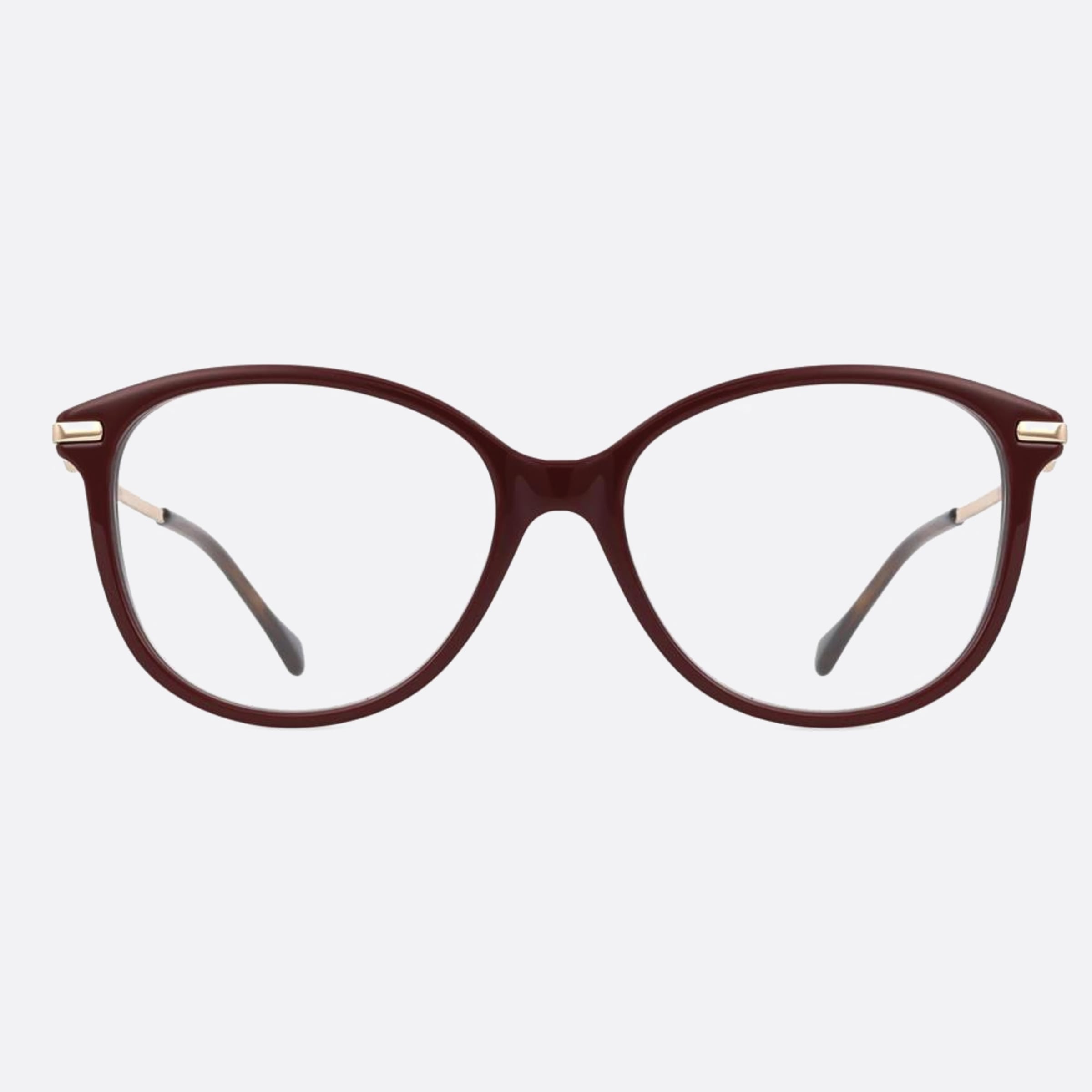 Gucci 53mm Red Geometric Women Eyeglasses - Main View