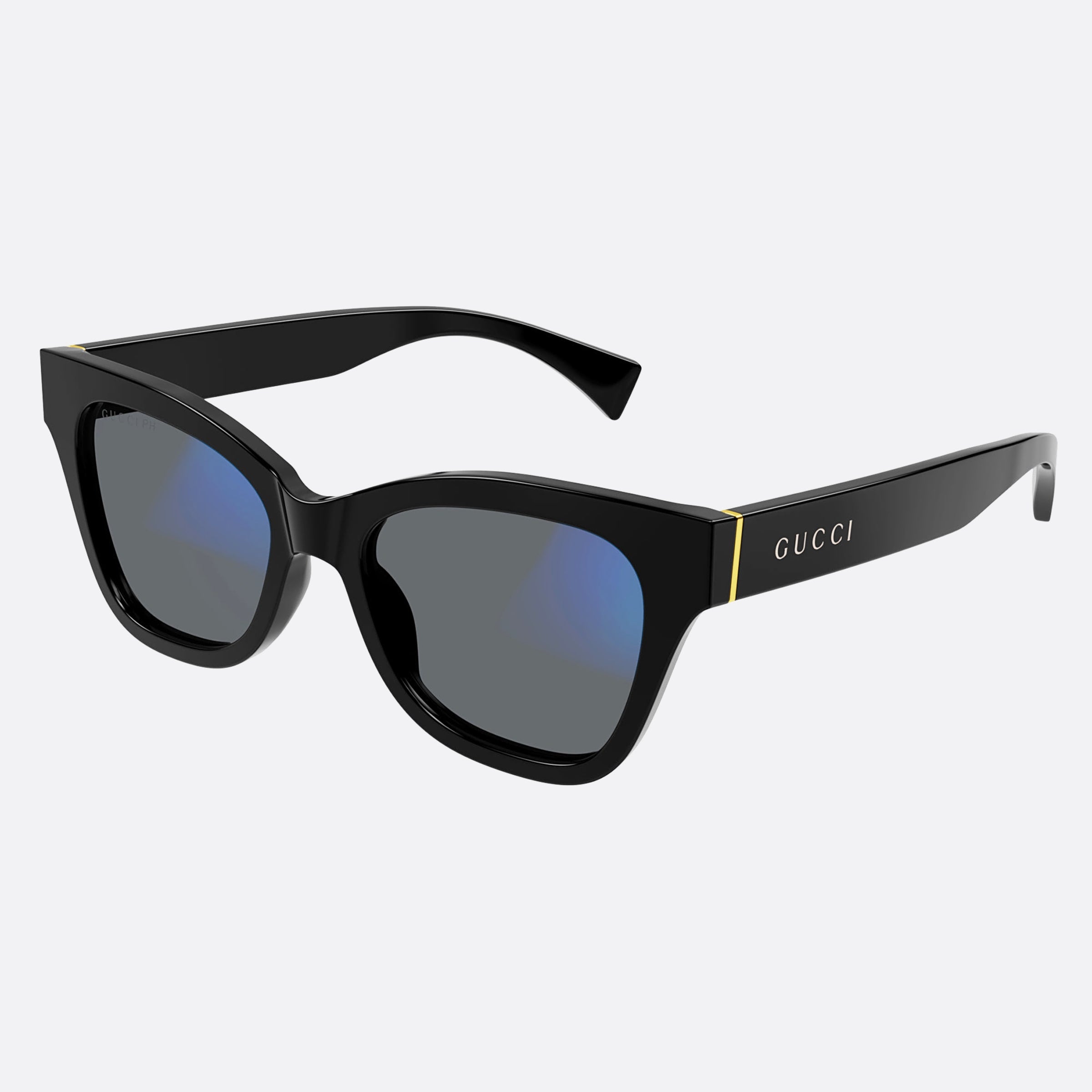 Gucci 52mm Black Cat Eye Photochromic Women Sunglasses - Lifestyle Shot