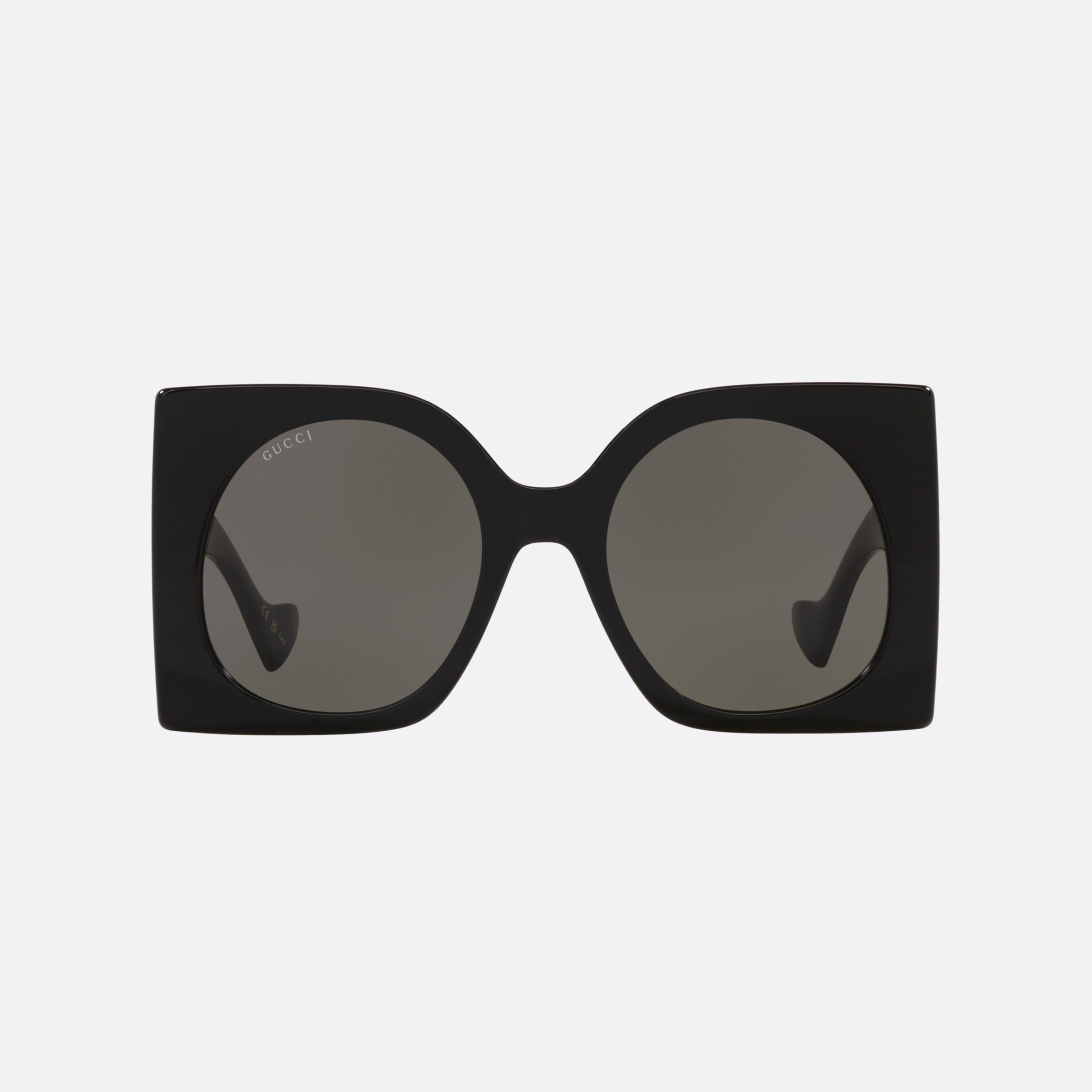 Gucci 55mm Black Butterfly Woman Sunglasses - Lifestyle Shot