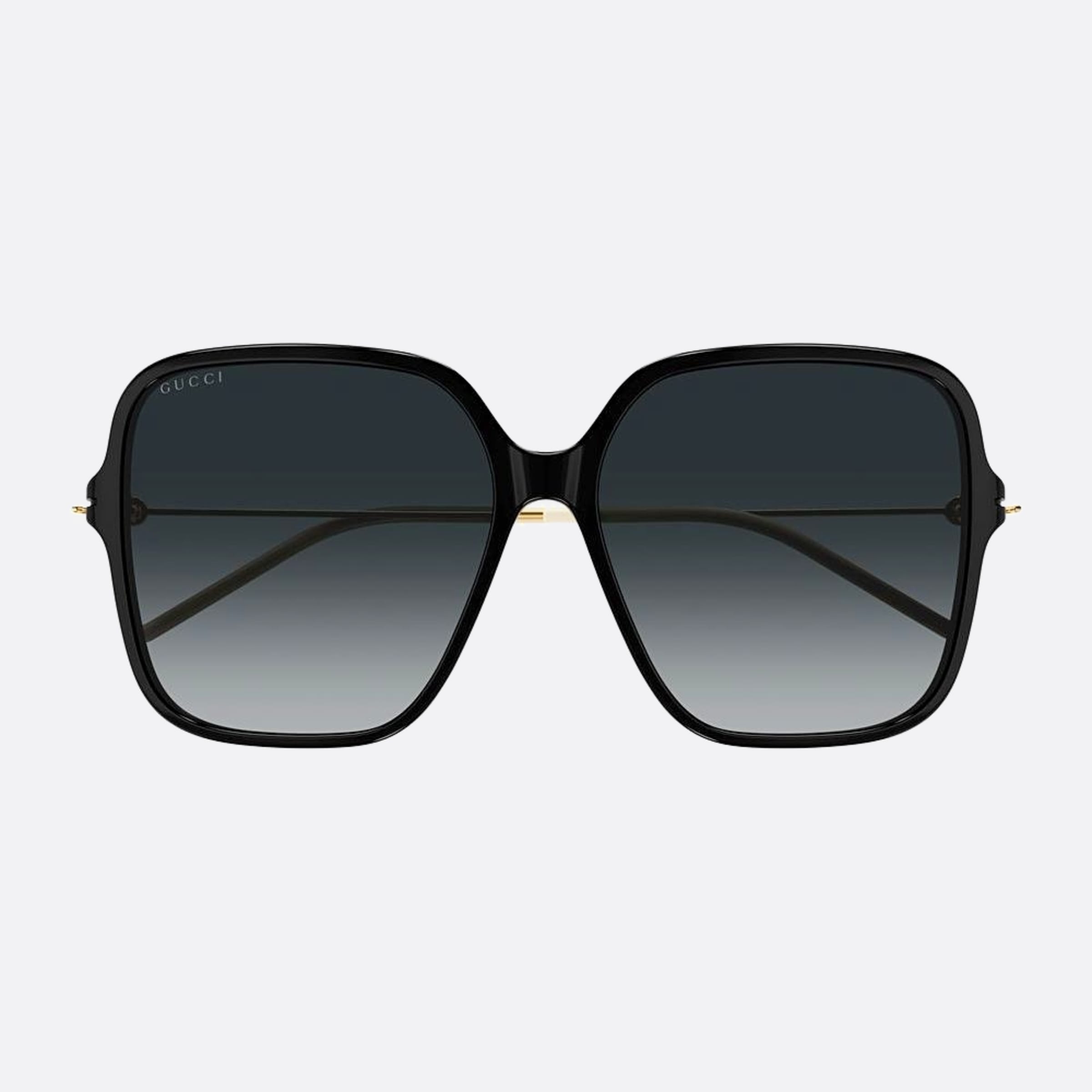 Gucci 60mm Black Geometric Women Sunglasses - Main View