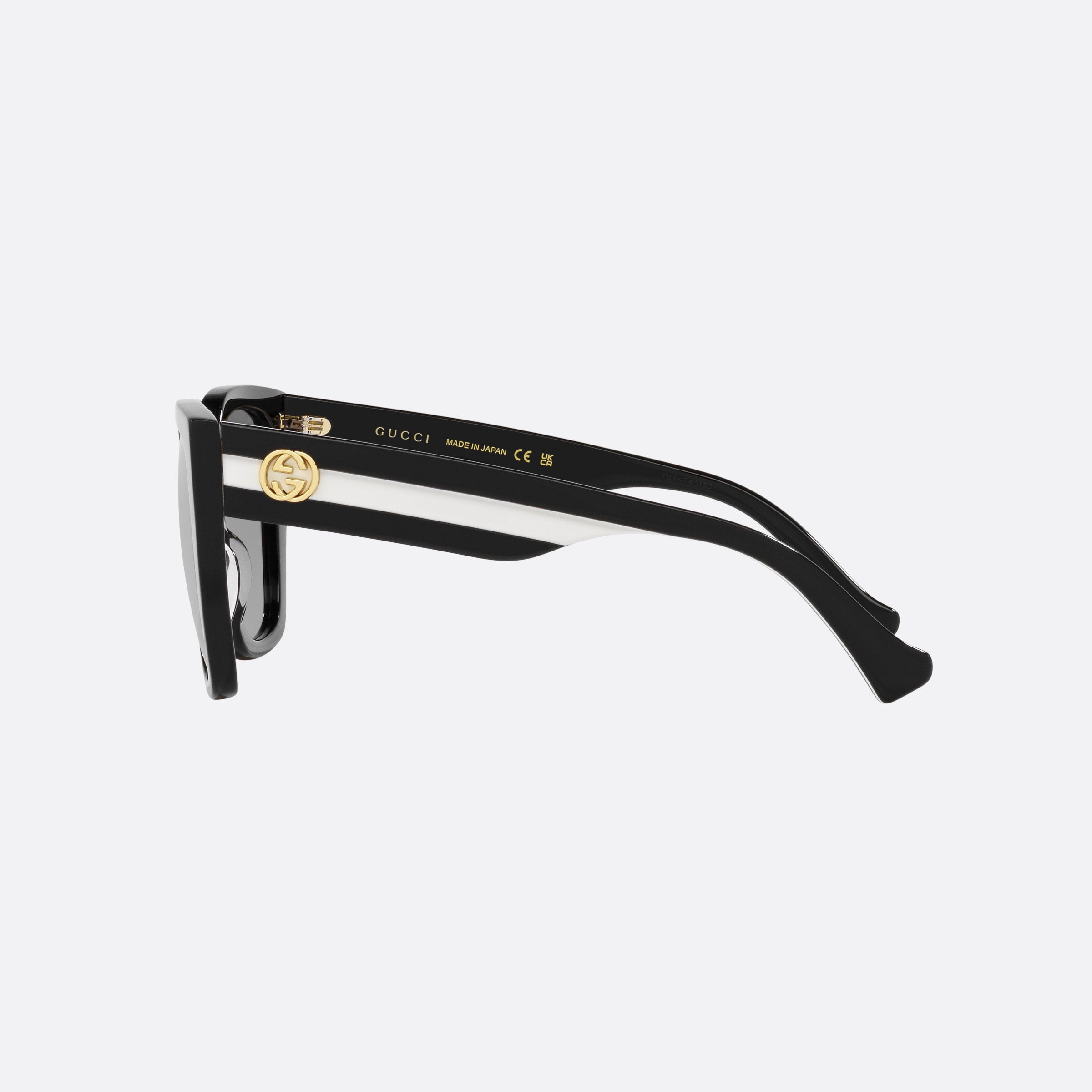Gucci 55mm Mhi Black Butterfly Woman Sunglasses - Detail View