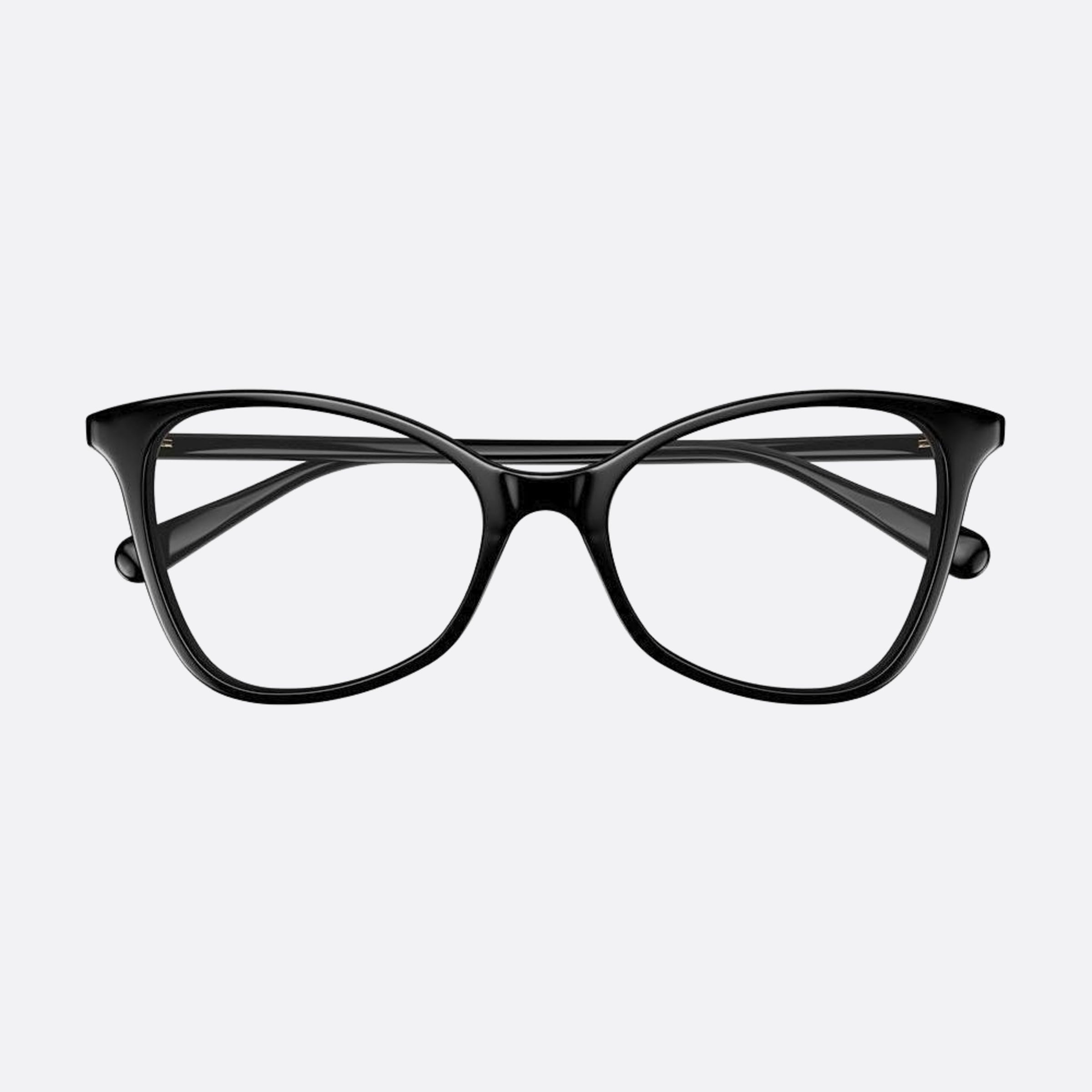 Gucci 53mm Black Butterfly Women Eyeglasses - Main View