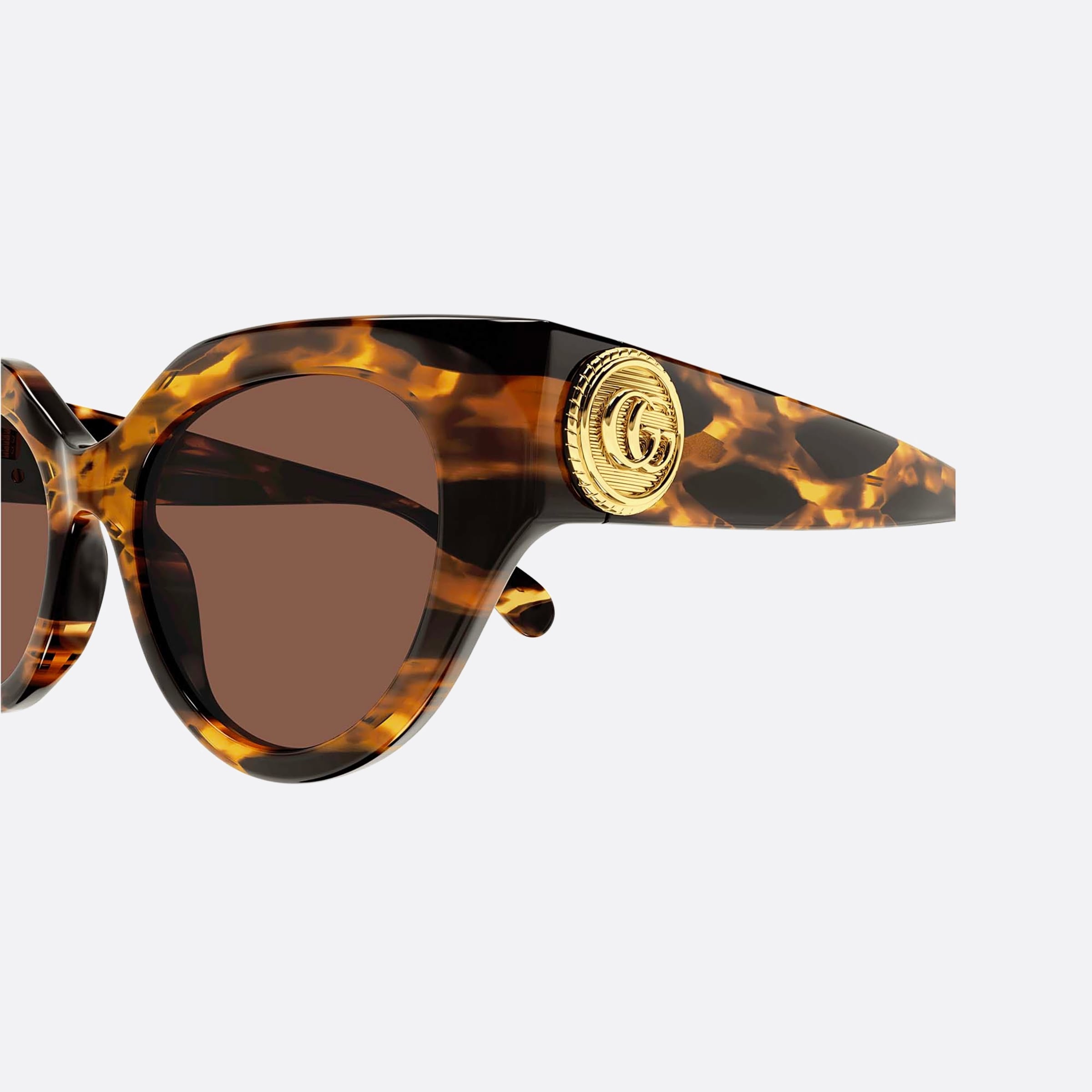 Gucci 52mm Bre Havana Cat Eye Woman Sunglasses - Detail View