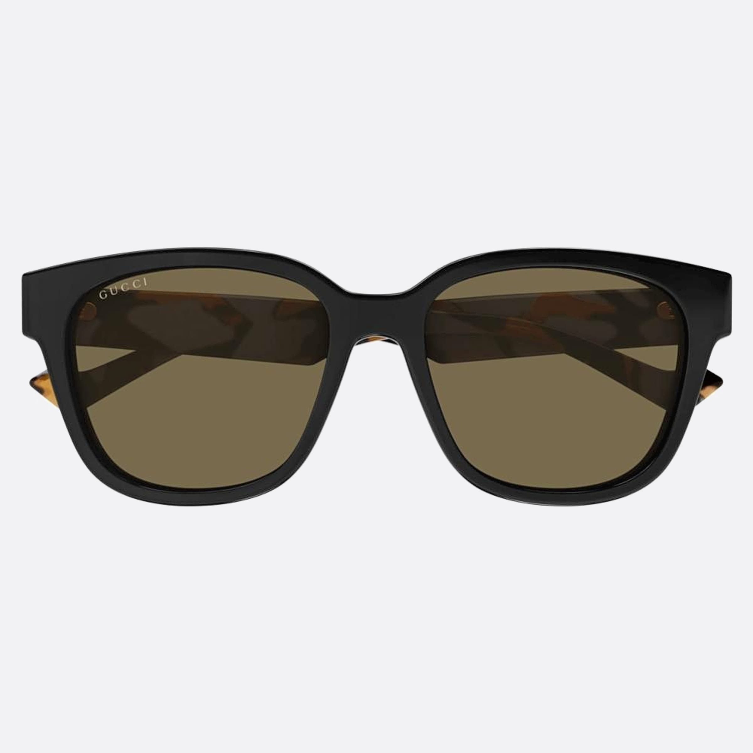 Gucci 57mm Gg1430sk Black Squared Man Sunglasses - Main View