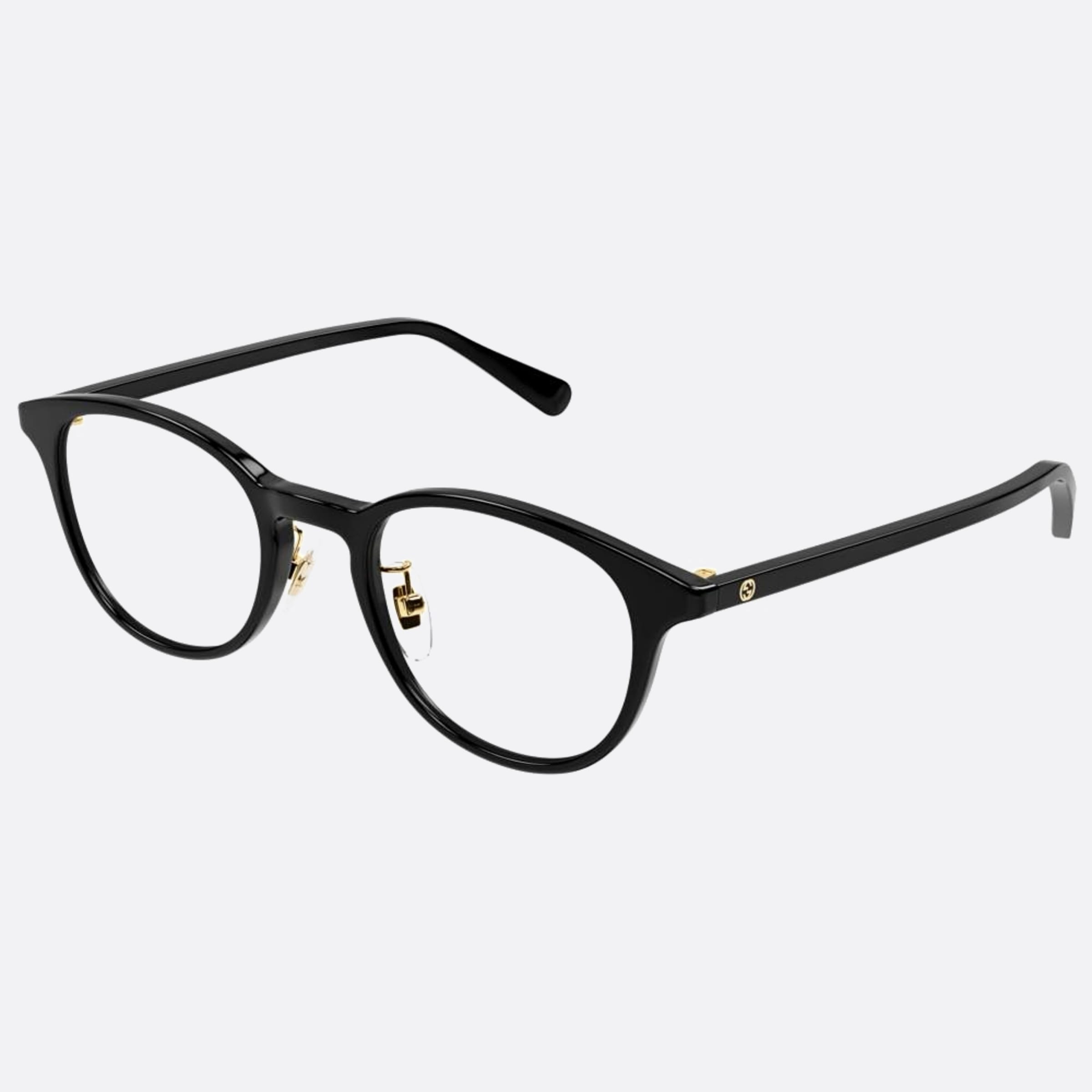 Gucci 48mm Gg1474oj Black Round Women Eyeglasses - Side View
