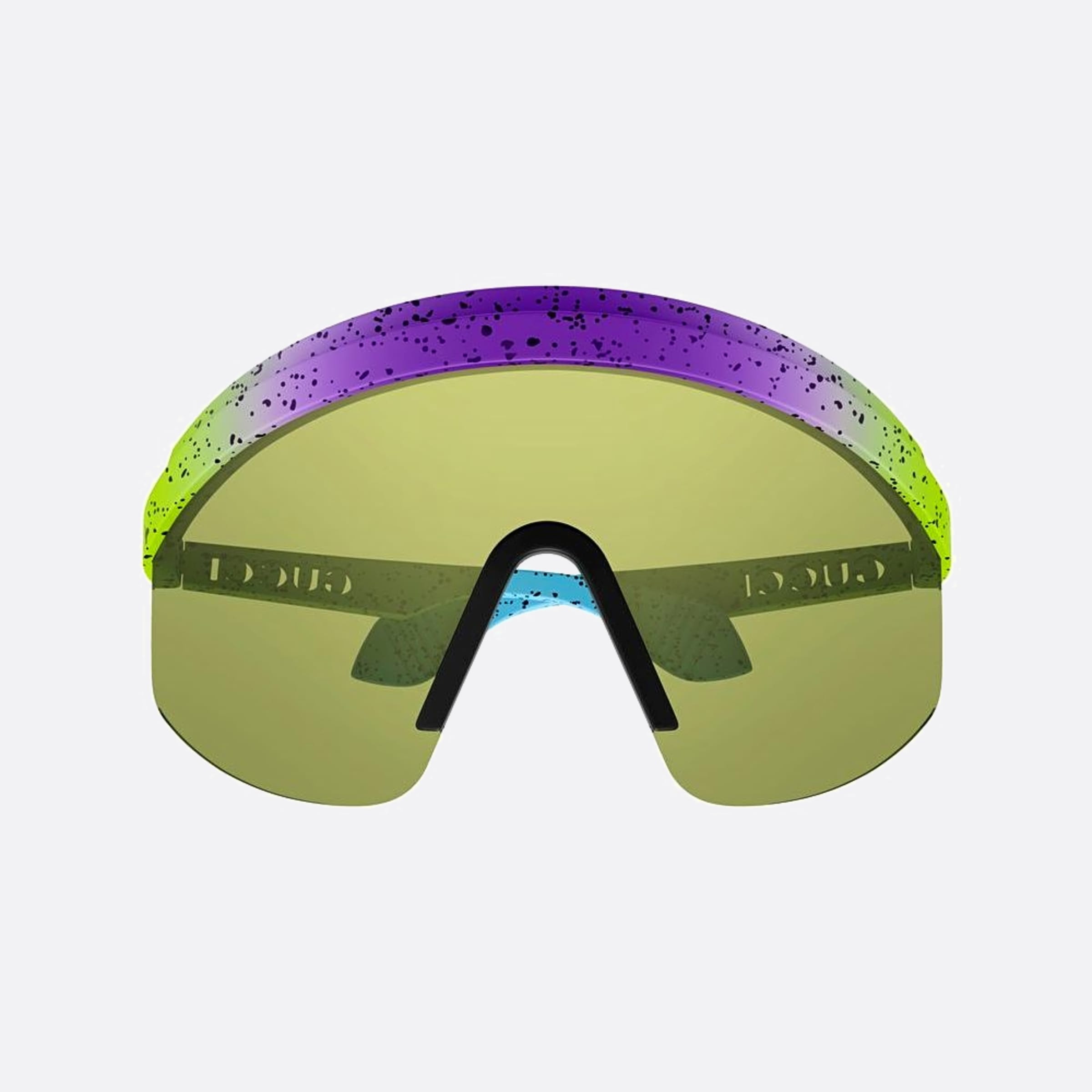 Gucci 99mm Fashion Show Violet Shield Women Sunglasses - Detail View