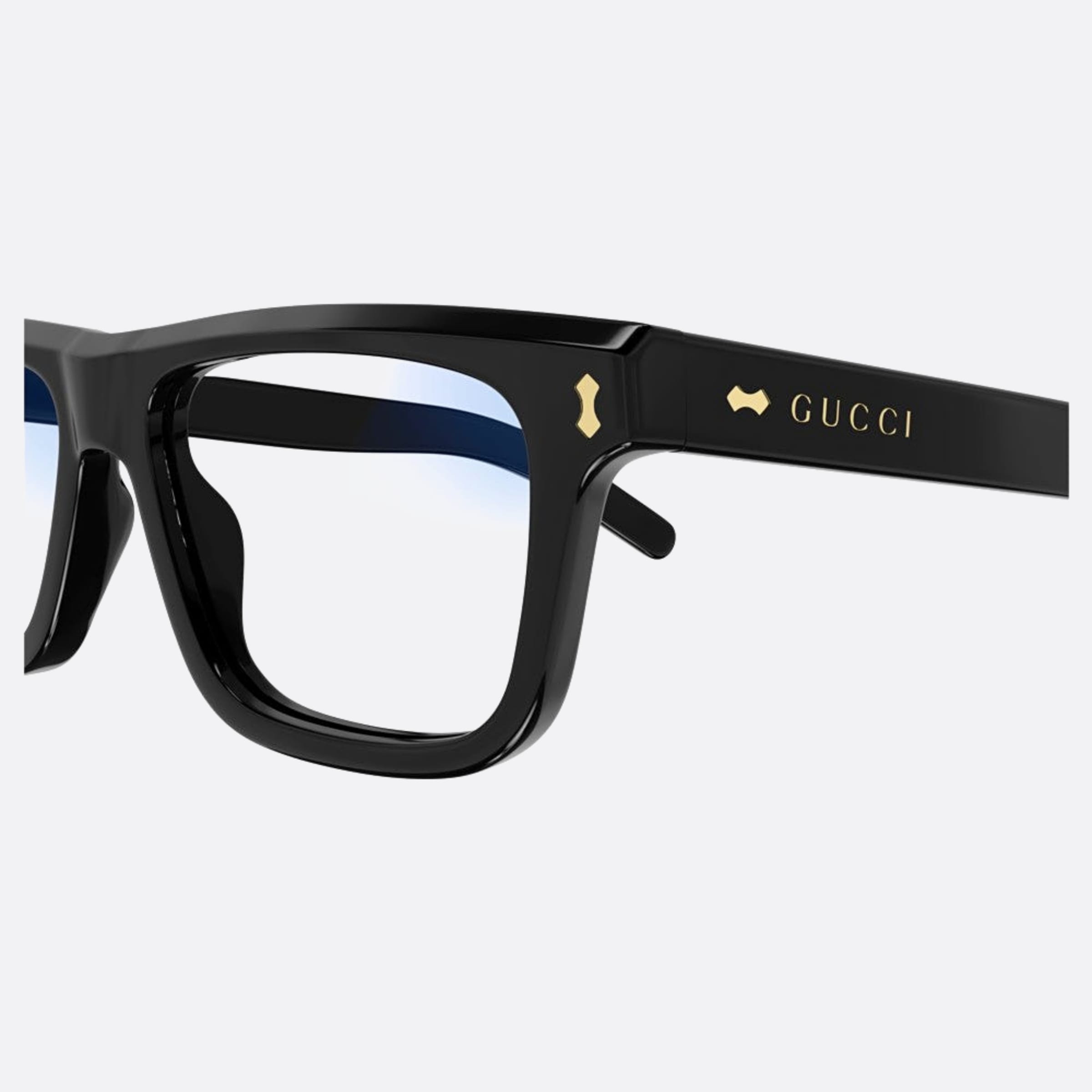 Gucci 54mm Bph Black Squared Photochromic Man Sunglasses - Detail View