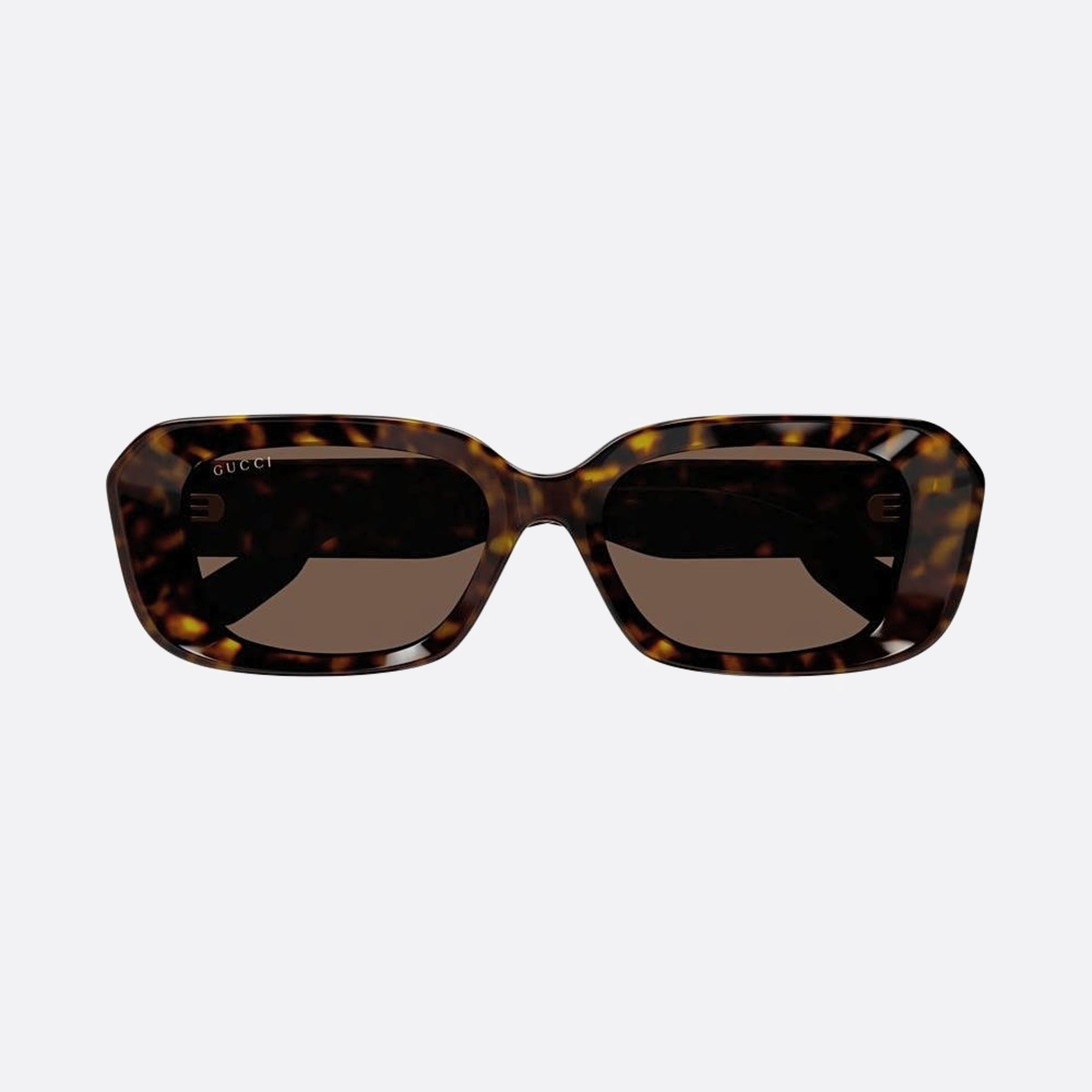 Gucci 54mm Gg1531sk Asq Havana Squared Woman Sunglasses - Detail View