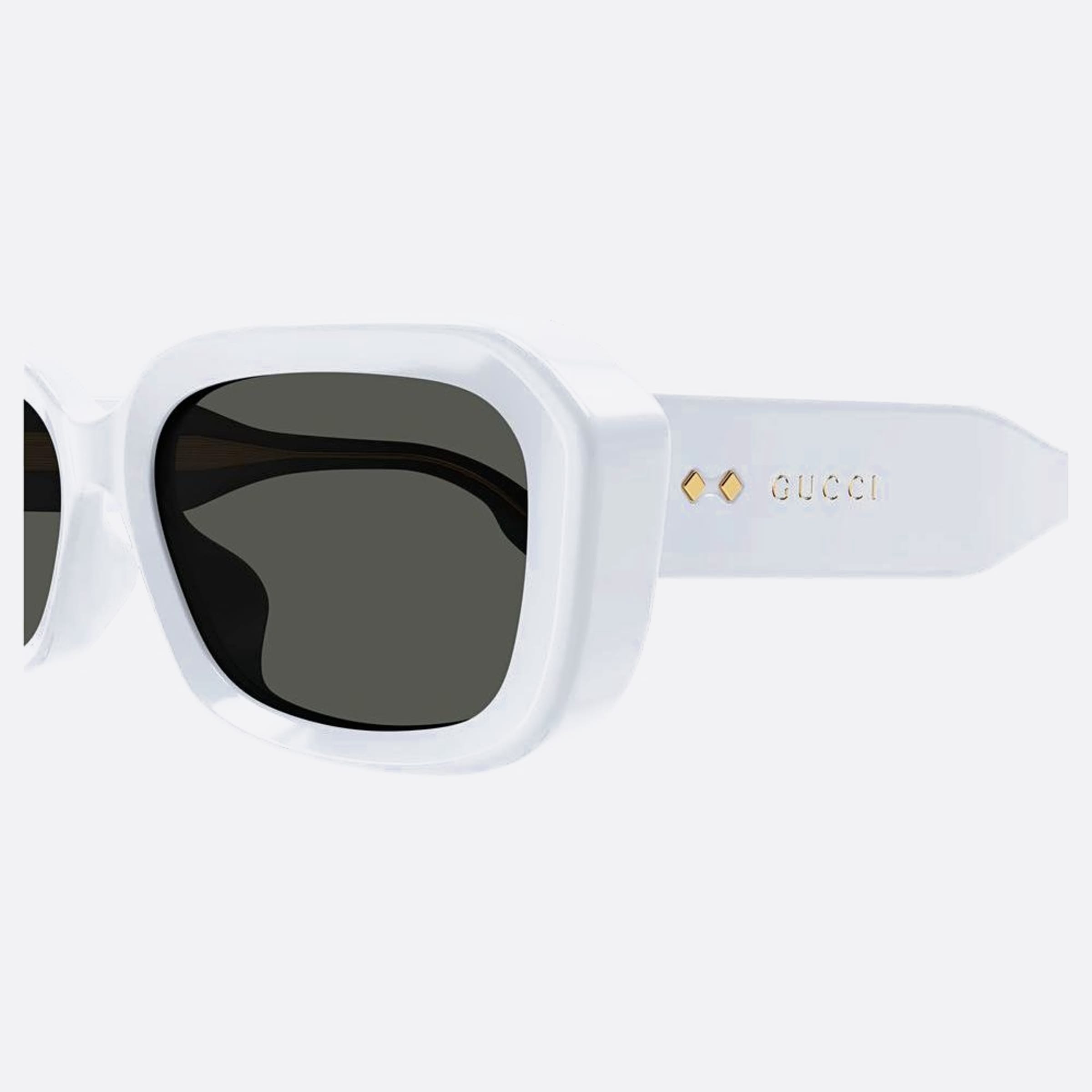 Gucci 54mm Gg1531sk Wbb White Squared Woman Sunglasses - Lifestyle Shot