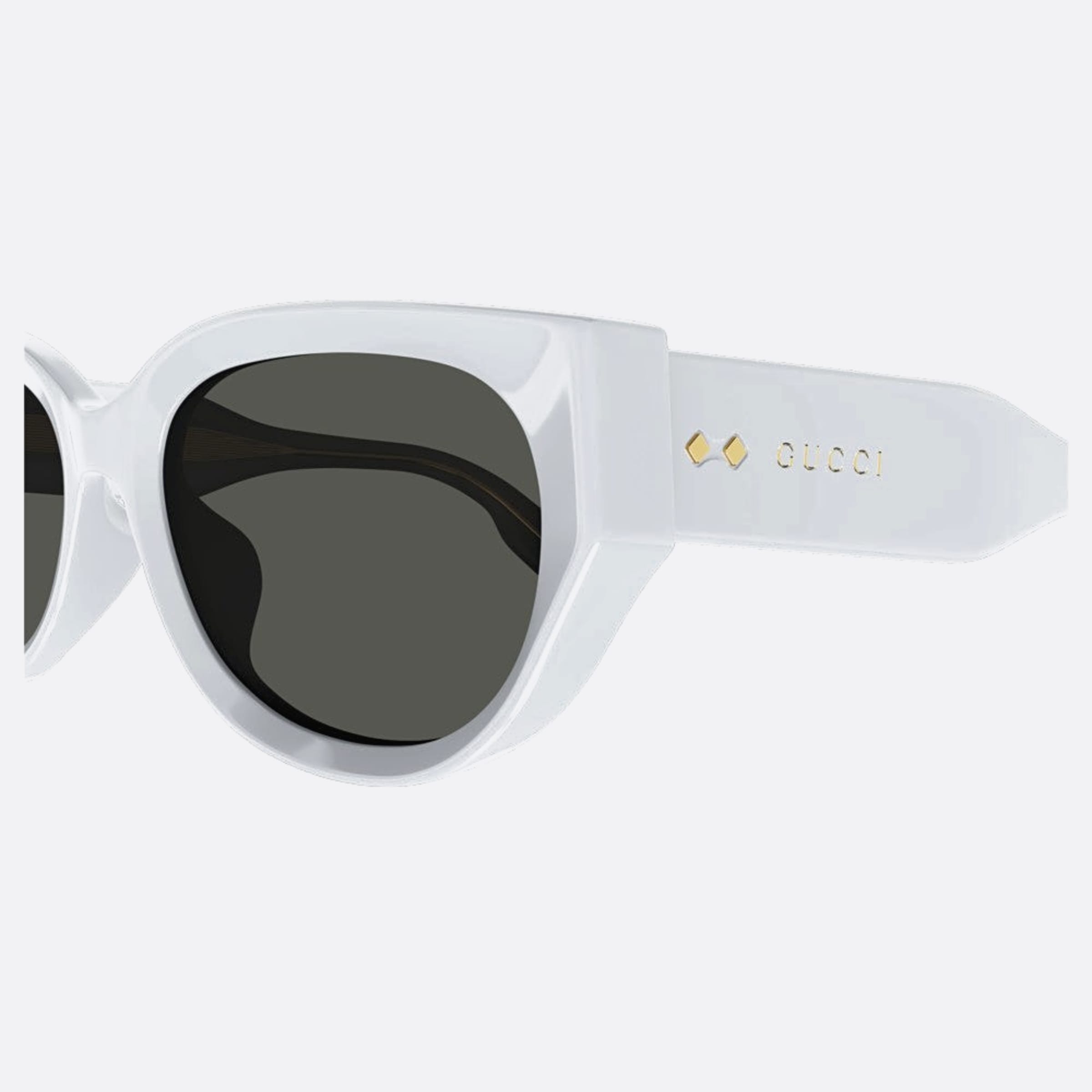 Gucci 54mm Gg1532sa Grey Cat Eye Woman Sunglasses - Detail View