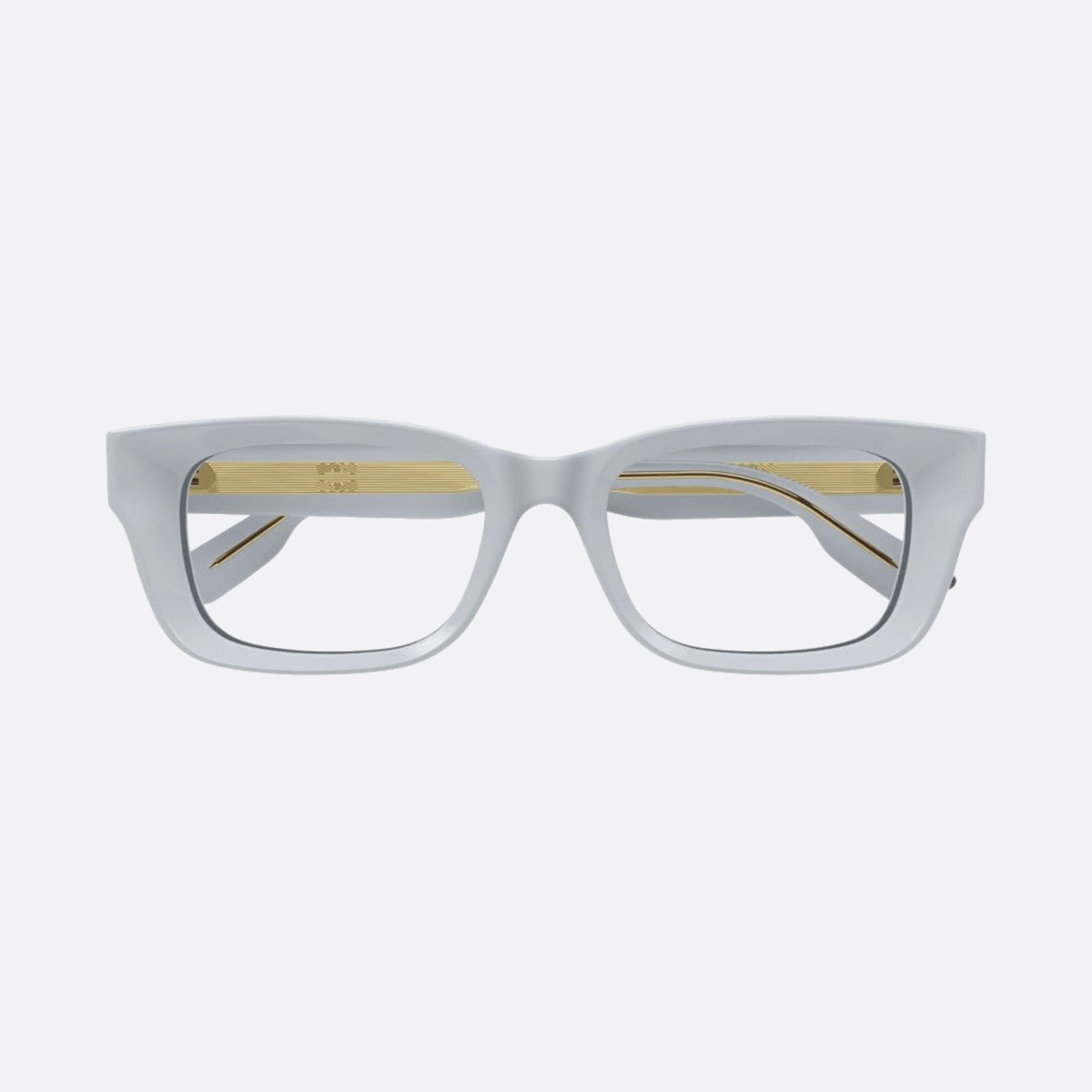 Gucci 52mm Gg1533oa Grey Squared Women Eyeglasses - Detail View
