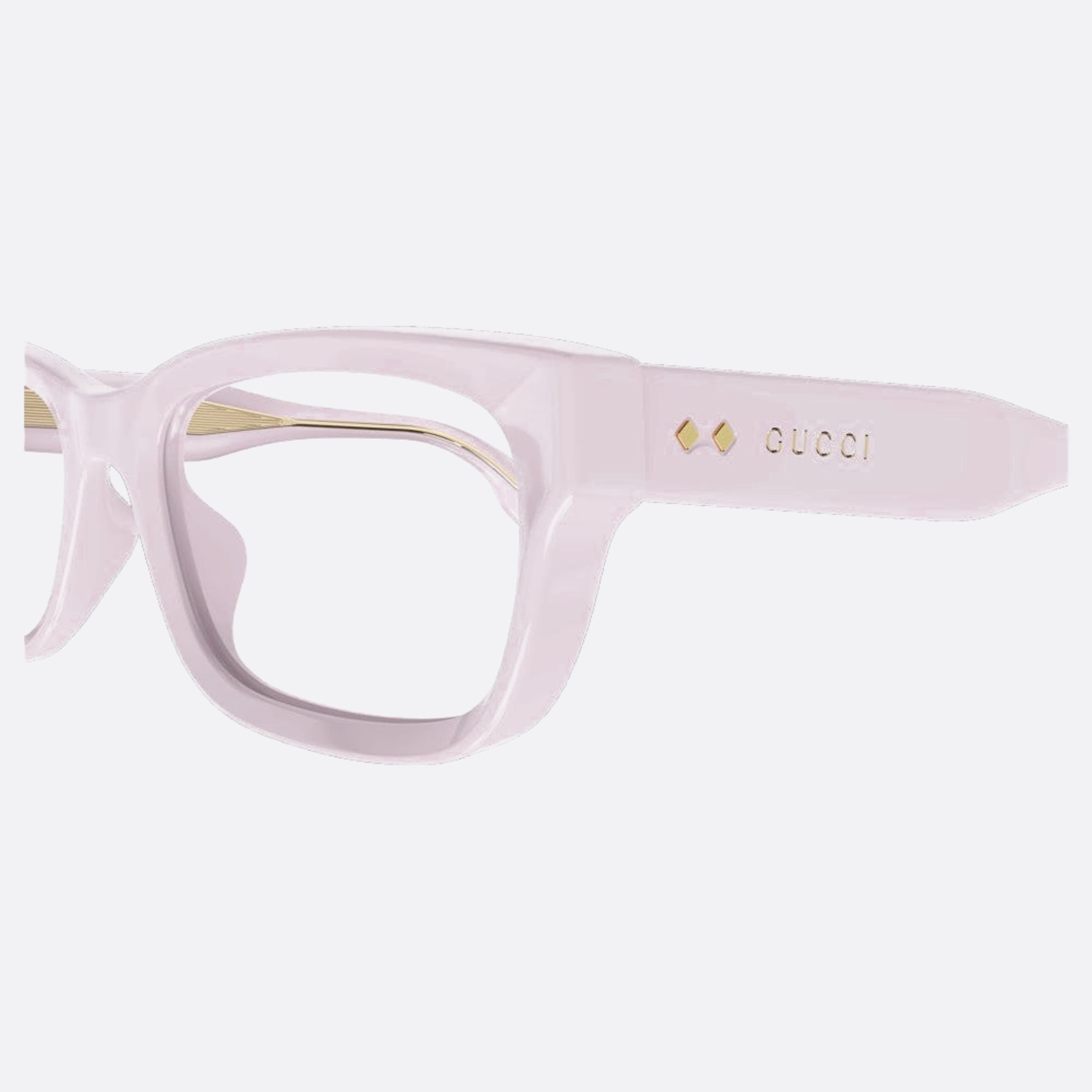 Gucci 52mm Gg1533oa Pink Squared Women Eyeglasses - Lifestyle Shot