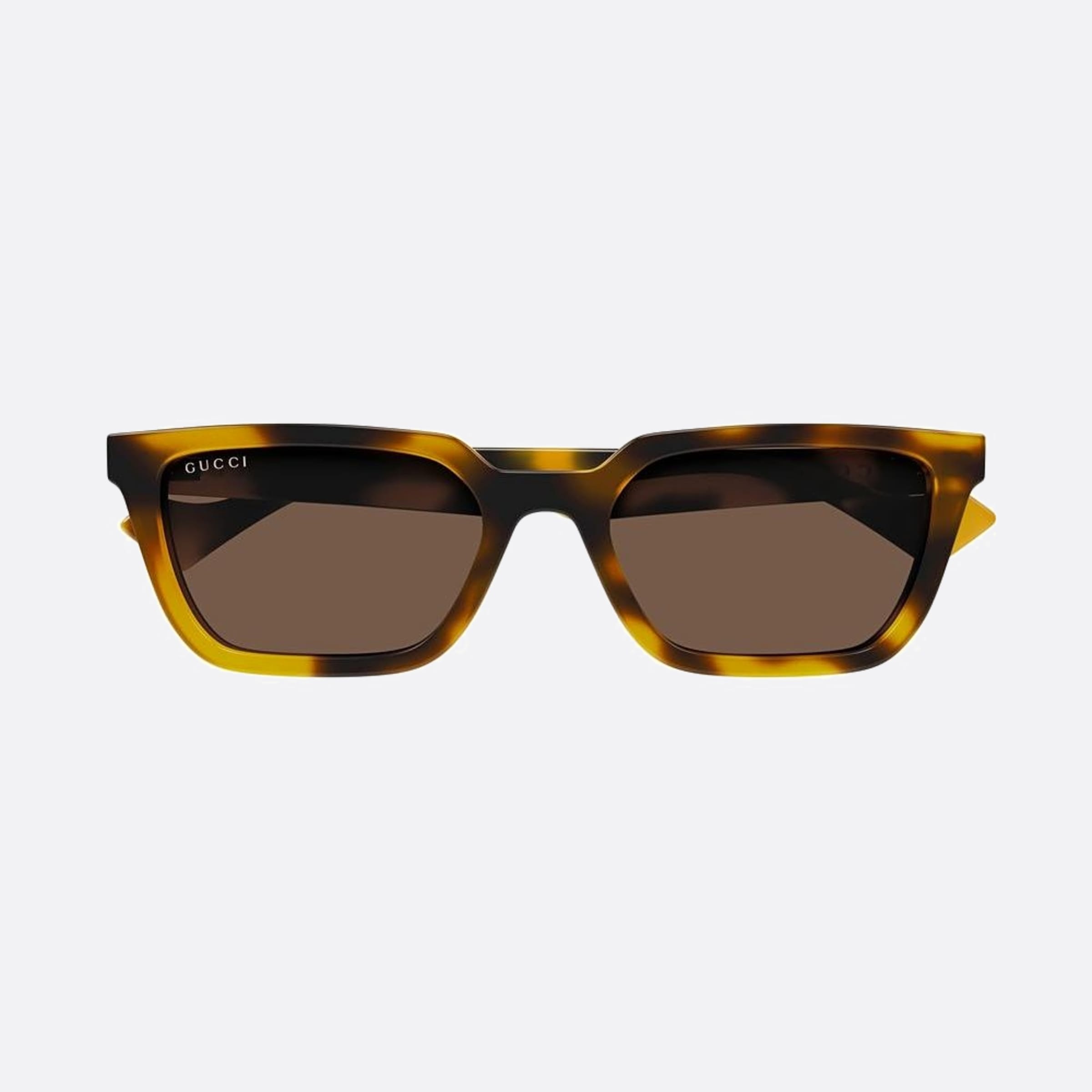 Gucci 55mm Ybr Yellow Squared Man Sunglasses - Detail View