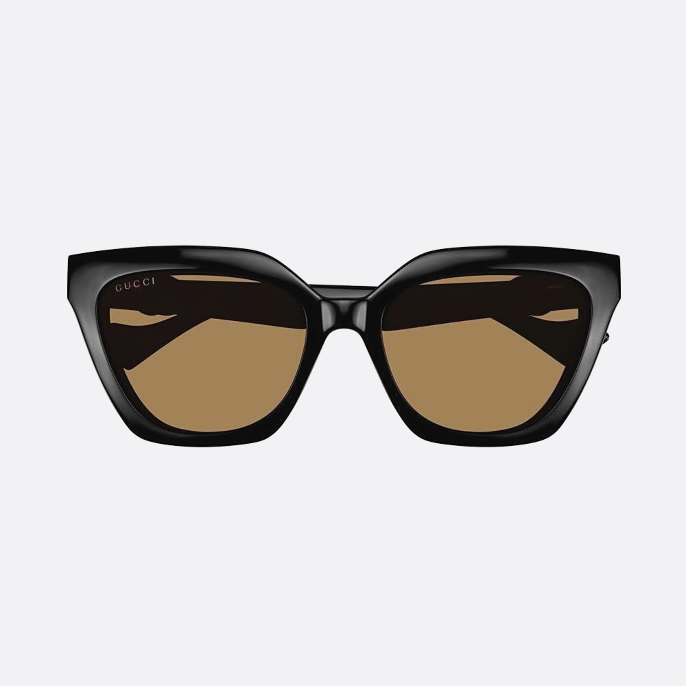 Gucci 55mm Black Cat Eye Woman Sunglasses - Detail View