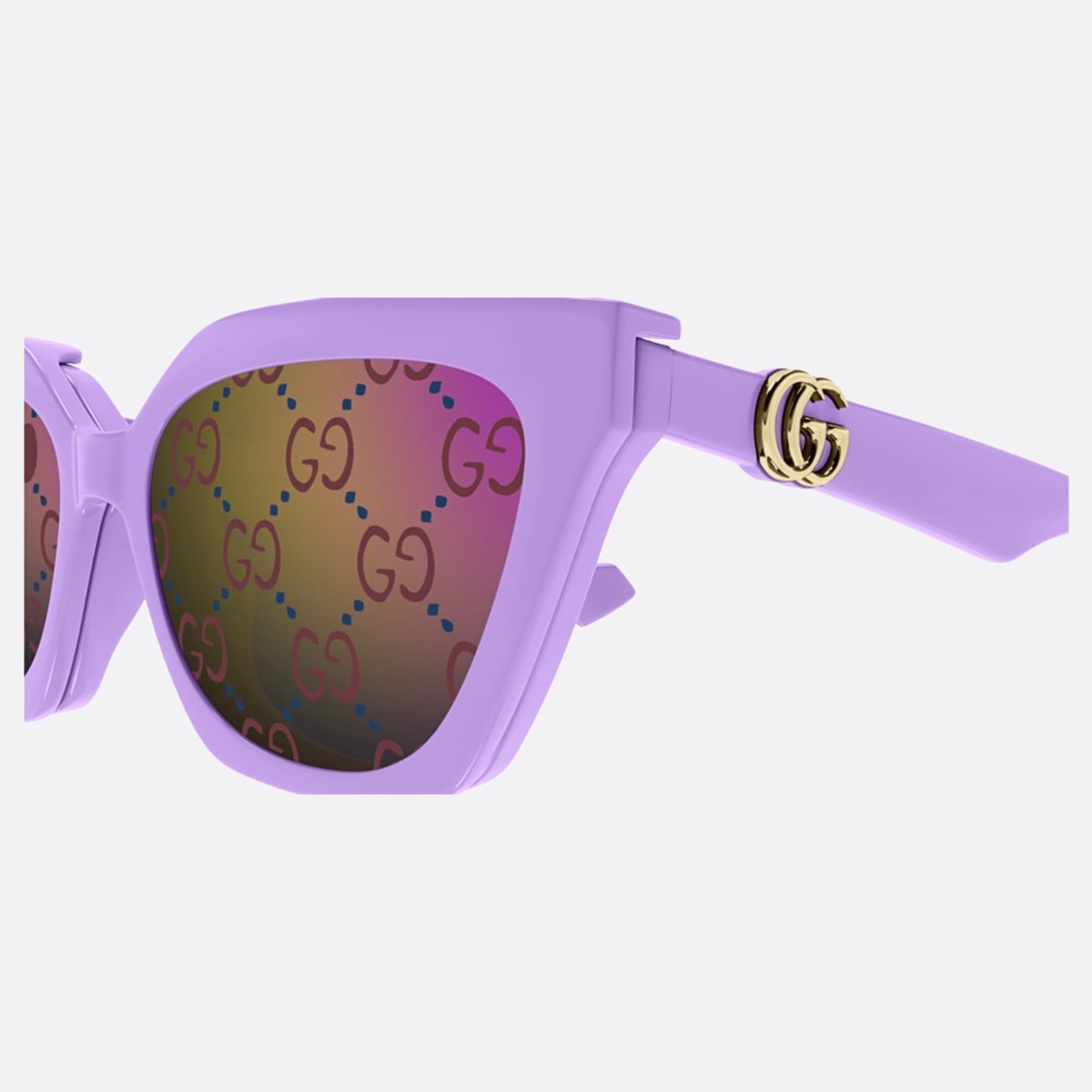 Gucci 55mm Vpg Violet Cat Eye Woman Sunglasses - Detail View