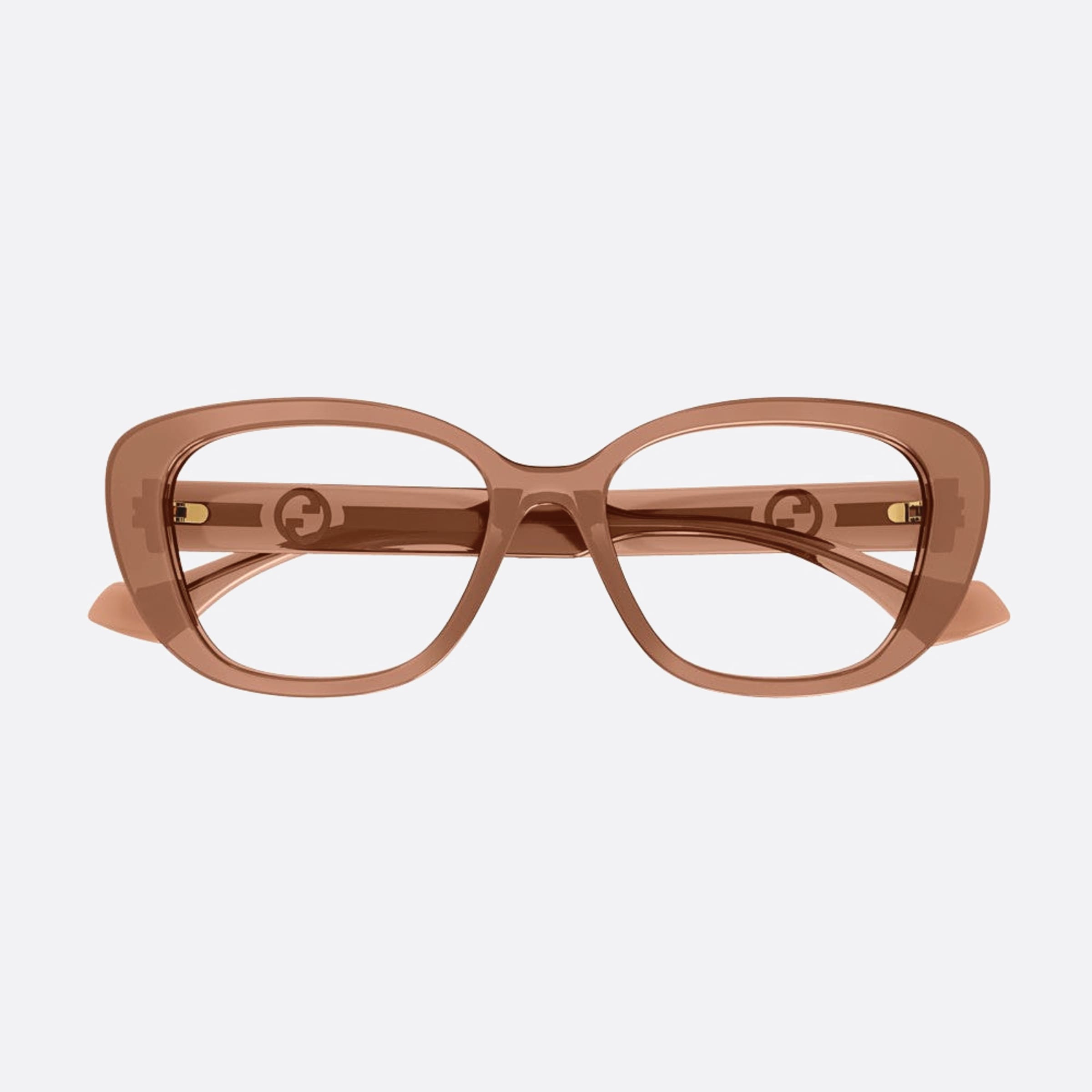 Gucci 54mm Gg1559ok Pink Squared Woman Eyeglasses - Detail View