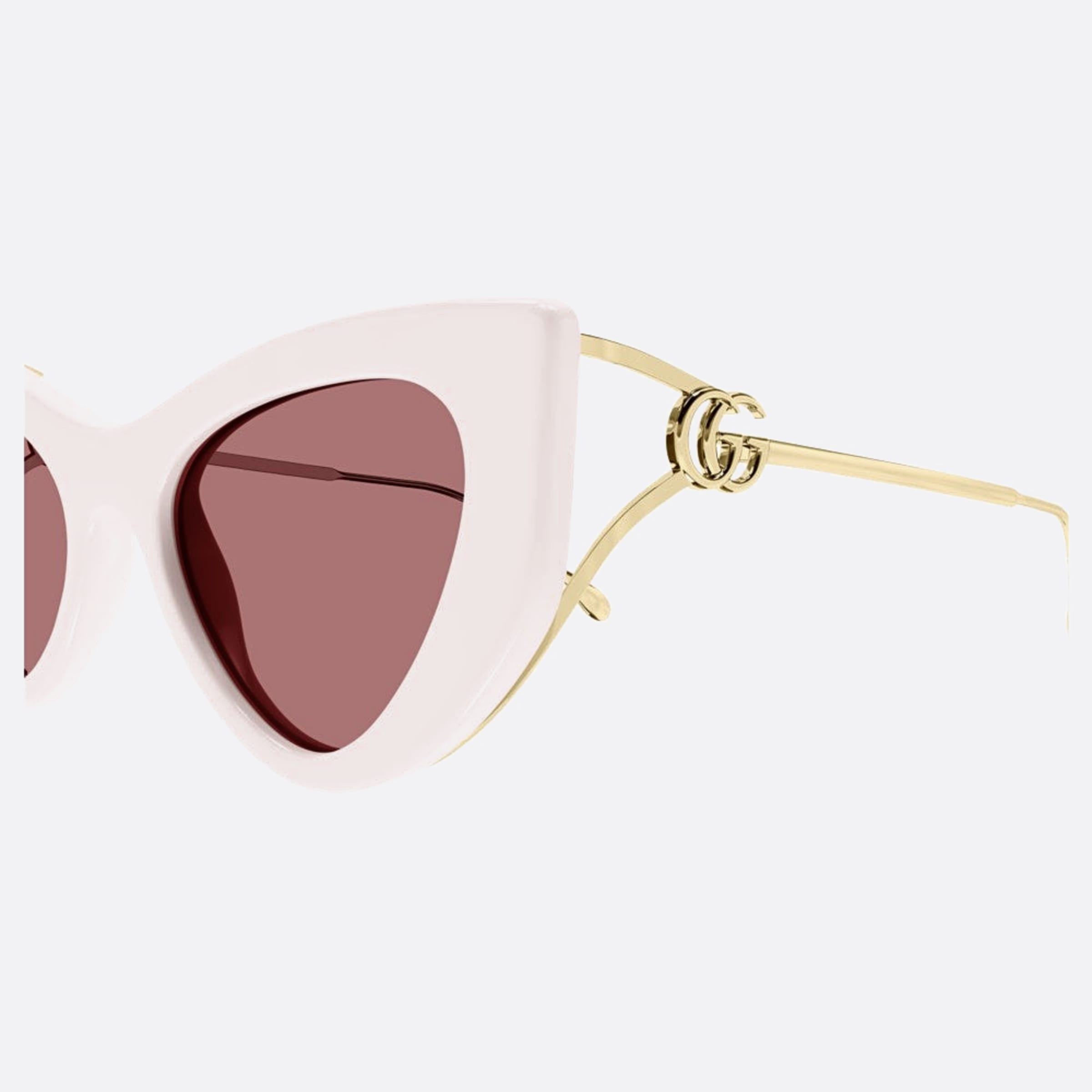 Gucci 52mm Pkp Pink Cat Eye Woman Sunglasses - Detail View