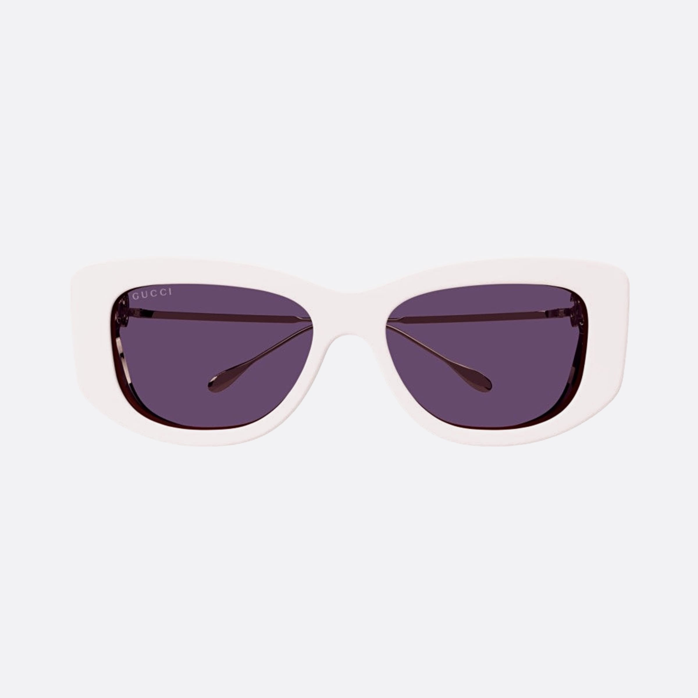 Gucci 55mm Pkv Pink Squared Woman Sunglasses - Detail View