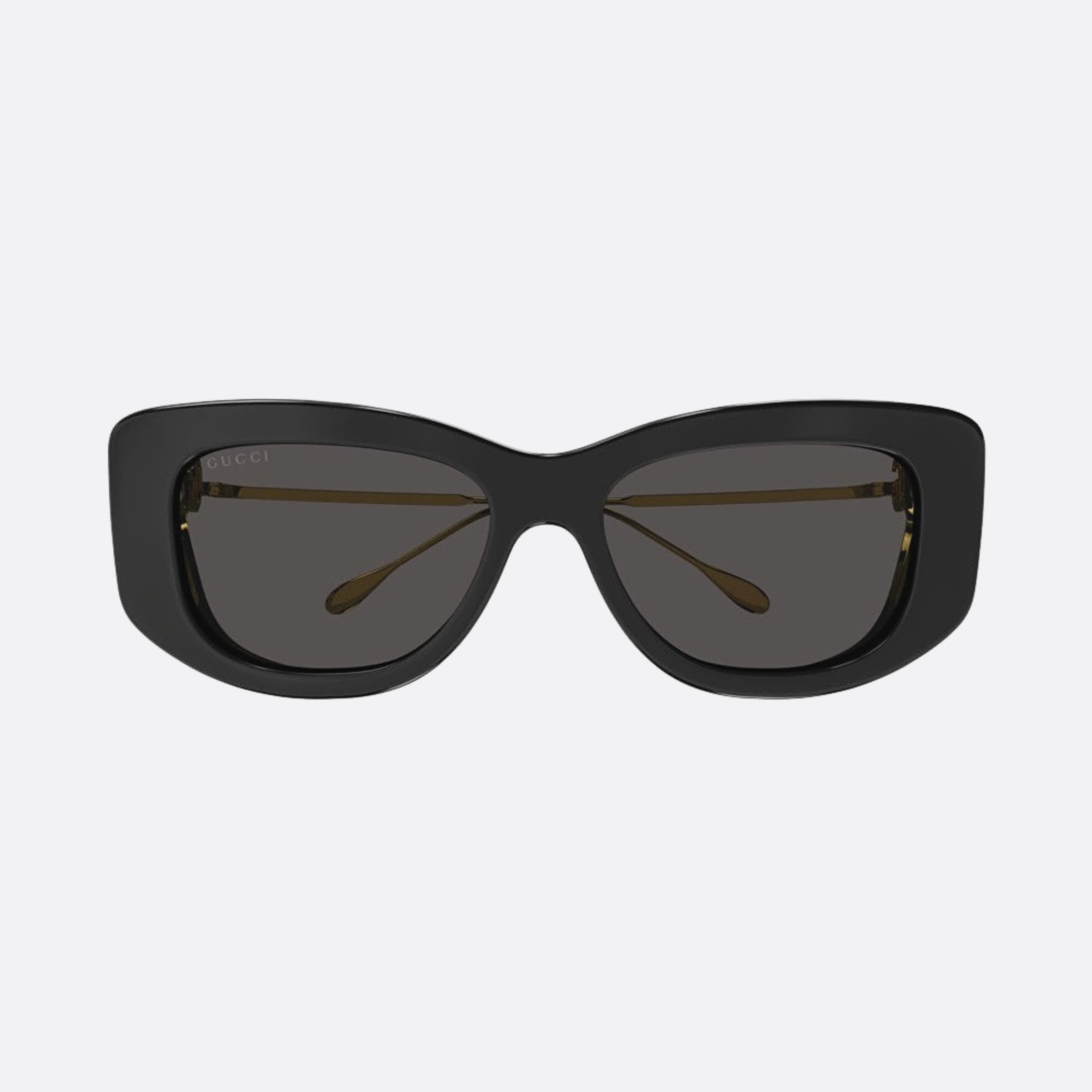 Gucci 55mm Gg1566sa Black Squared Women Sunglasses - Detail View