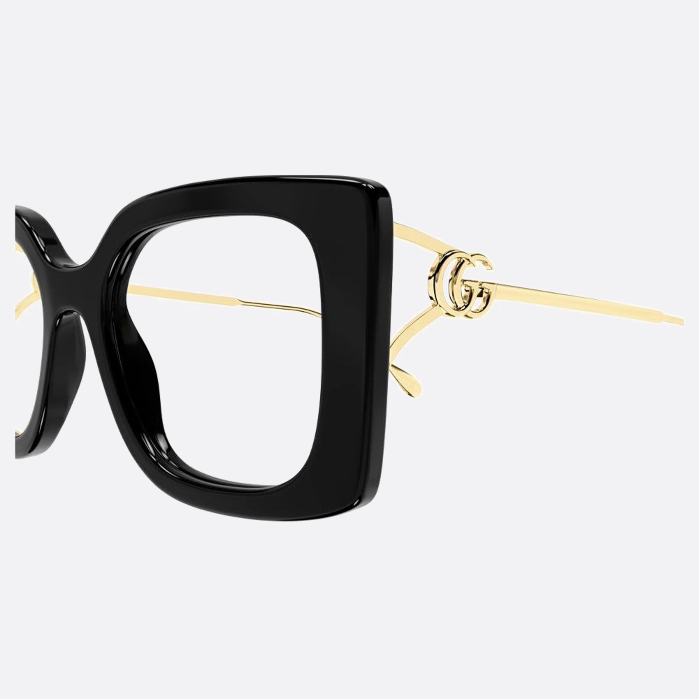 Gucci 52mm Black Butterfly Woman Eyeglasses - Lifestyle Shot