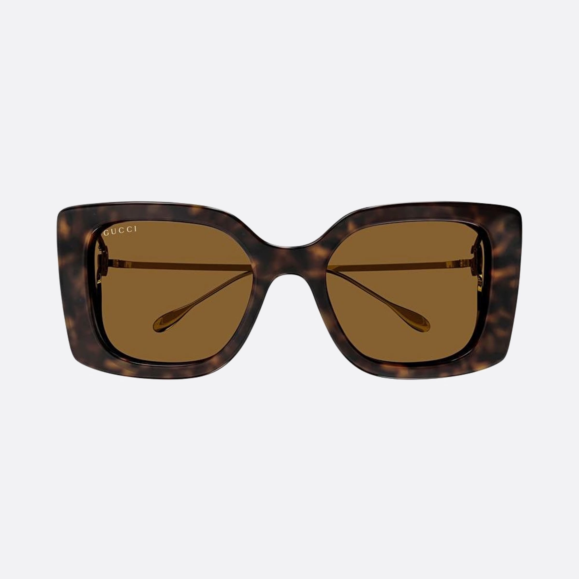 Gucci 54mm Gg1567sa Ase Gold Squared Woman Sunglasses - Detail View