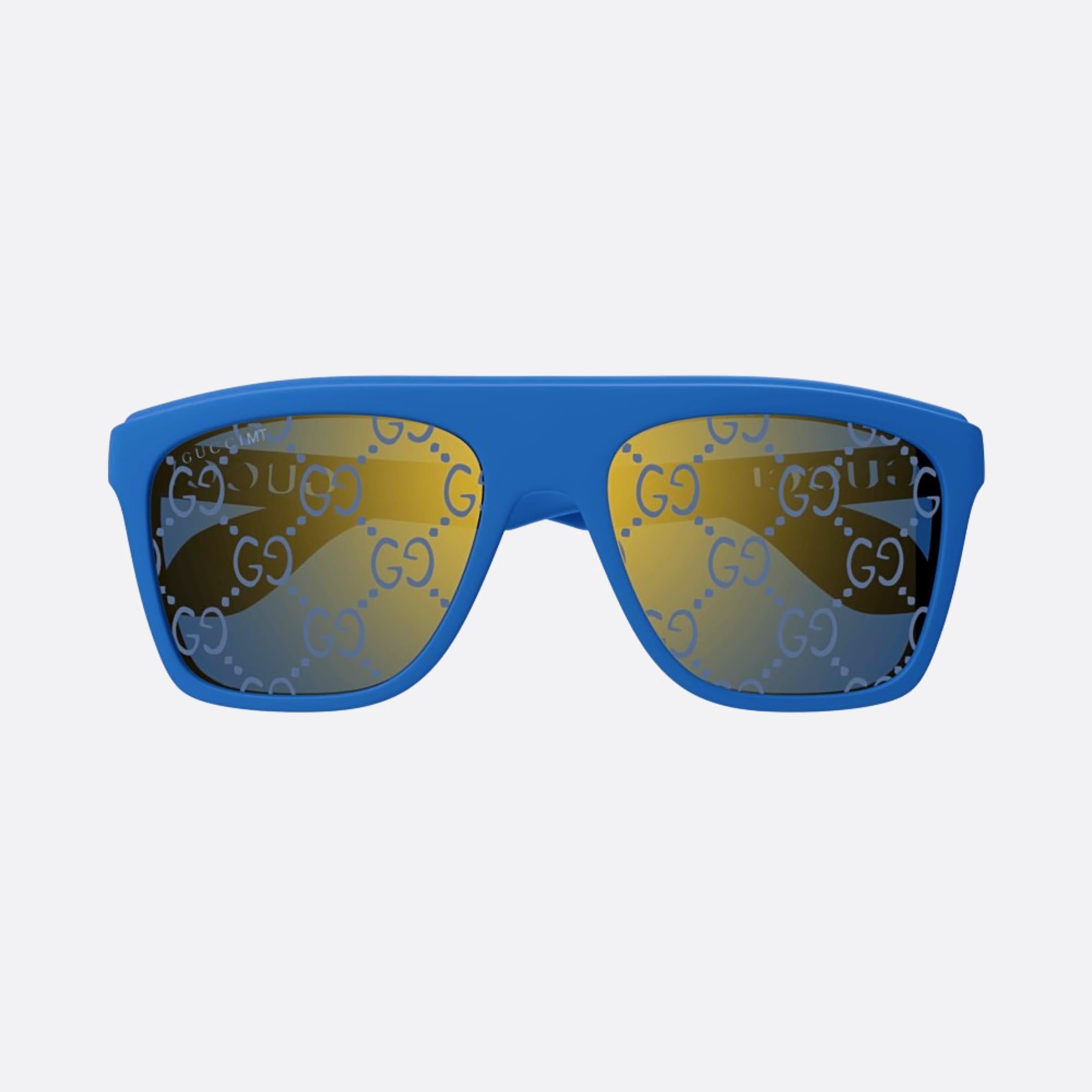 Gucci 57mm Bgb Blue Squared Man Sunglasses - Detail View