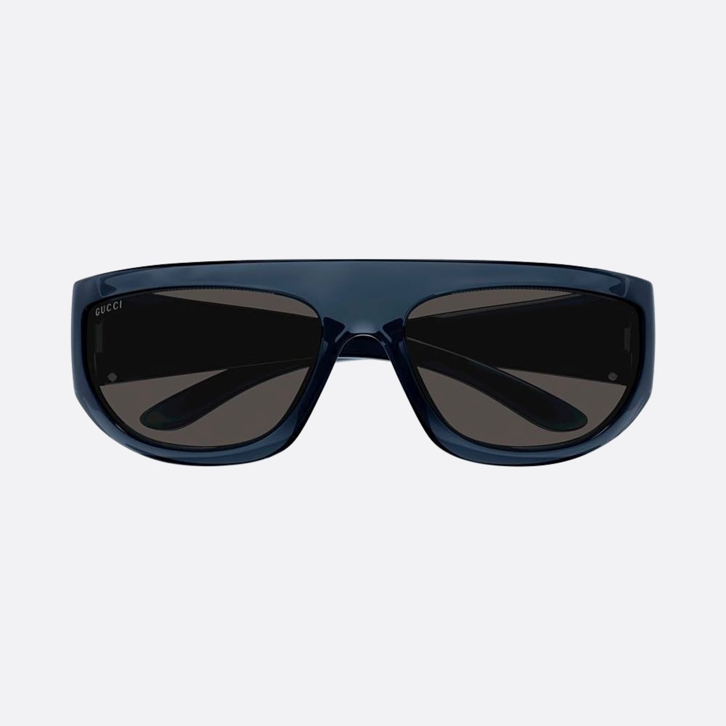 Gucci 64mm Bgg Blue Squared Man Sunglasses - Detail View