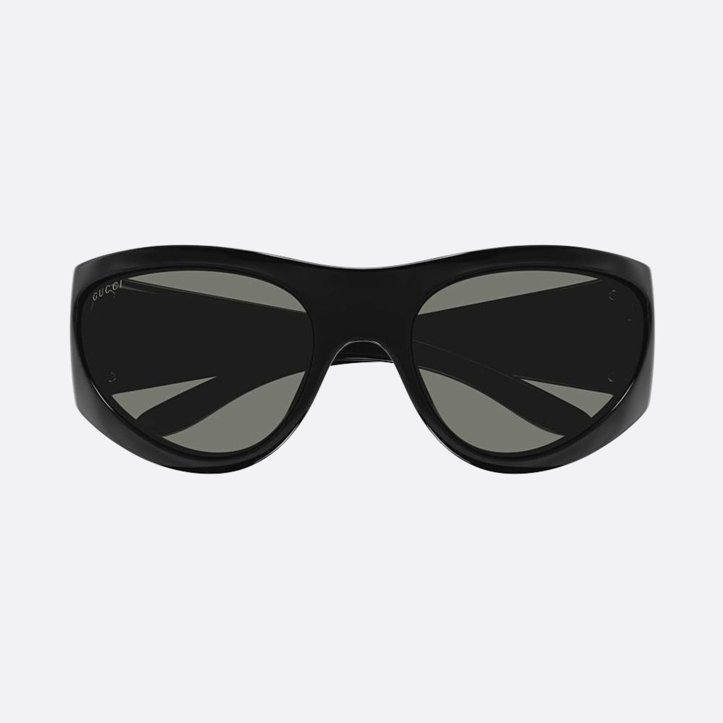 Gucci 63mm Black Other Man Sunglasses - Detail View