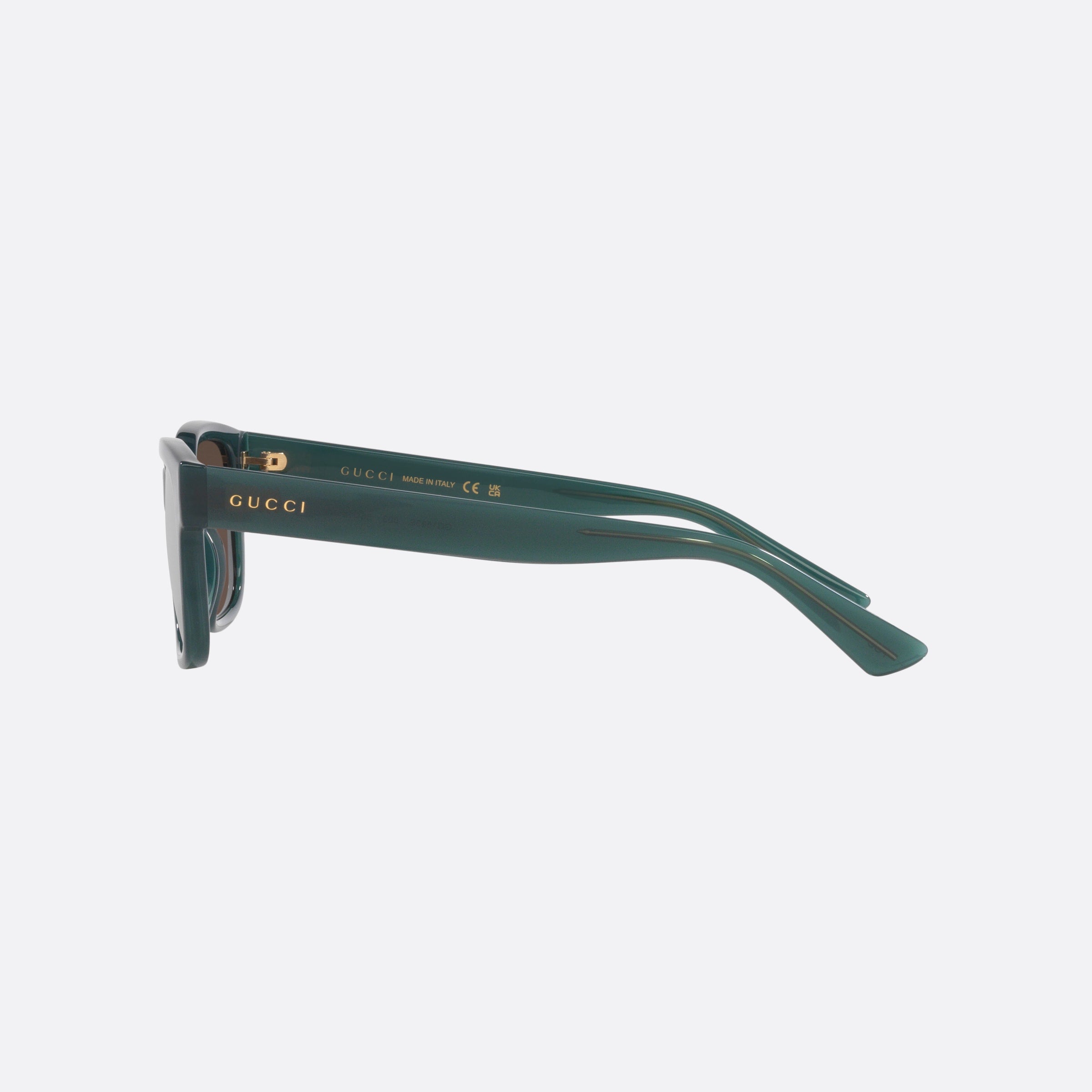 Gucci 56mm Blb Blue Rectangle Man Sunglasses - Detail View