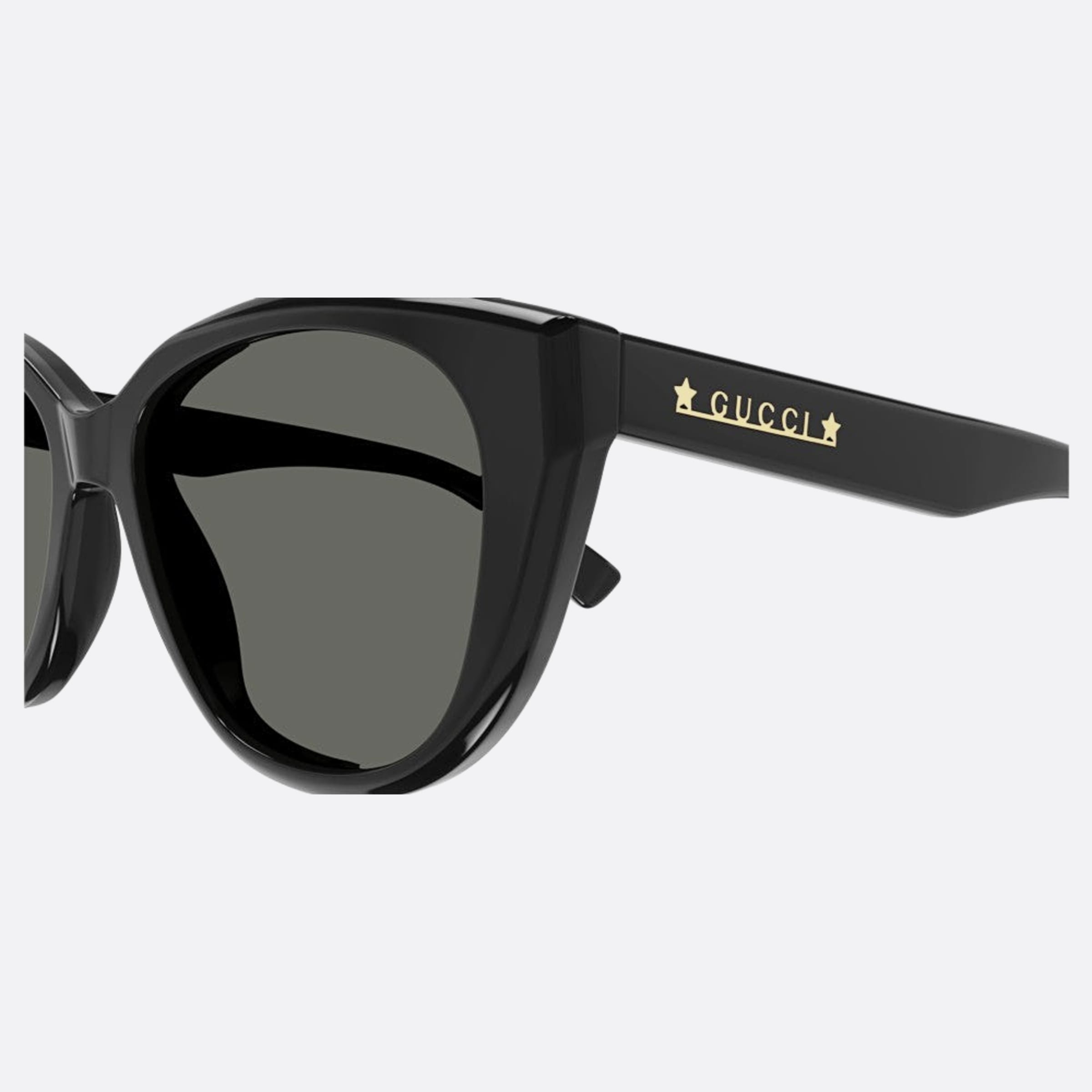 Gucci 54mm Black Cat Eye Woman Sunglasses - Detail View