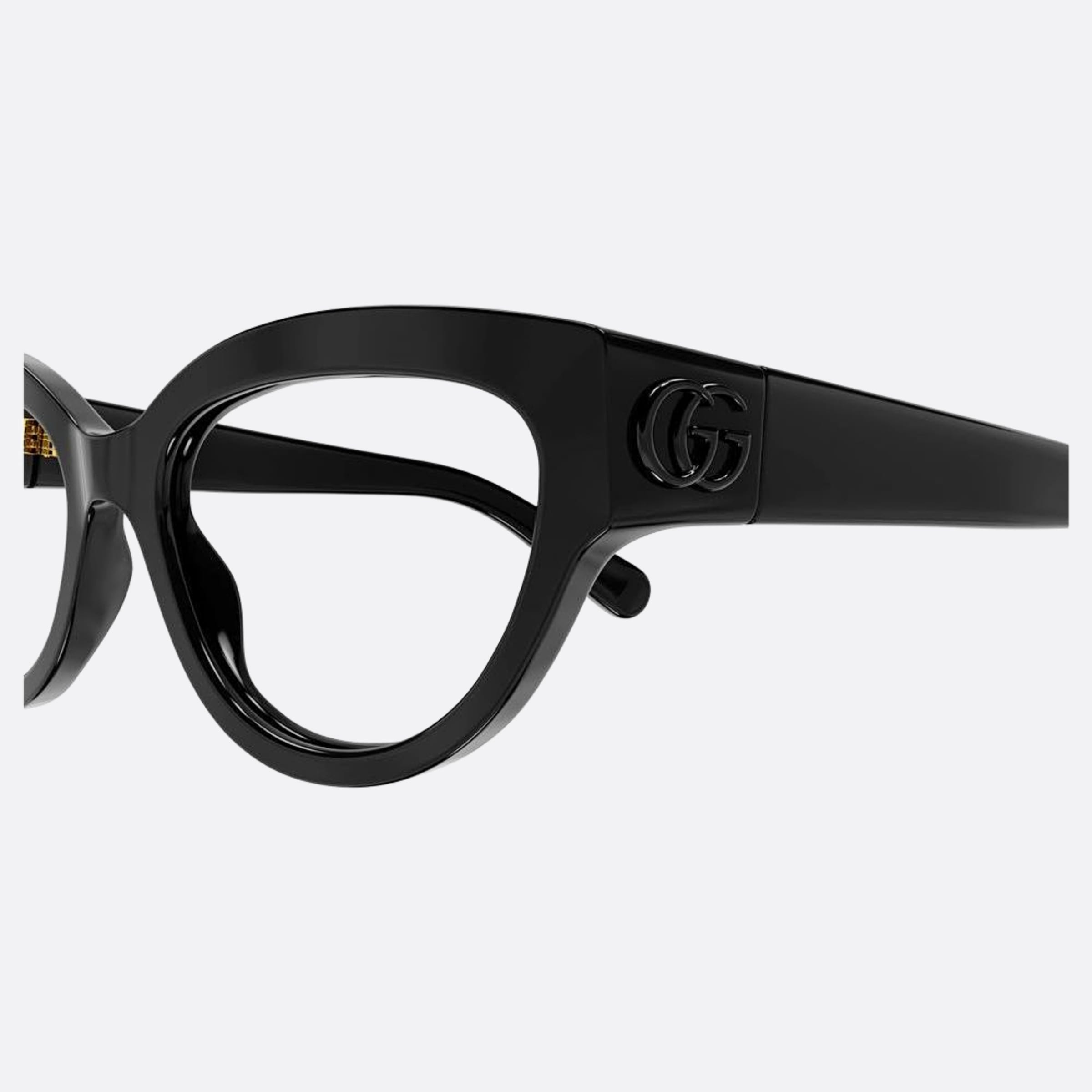 Gucci 51mm Black Cat Eye Woman Eyeglasses - Lifestyle Shot